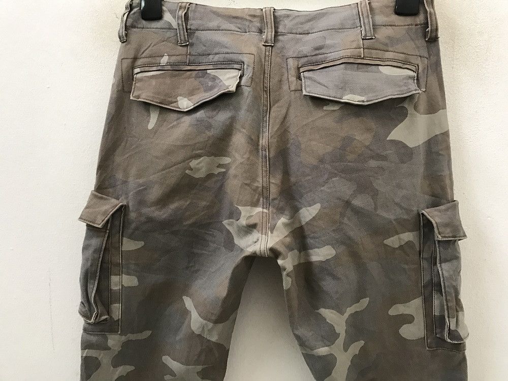 Global Work Vintage Global Work Japan Stretchable Camo Slim Cargo Size US 30 / EU 46 - 6 Thumbnail
