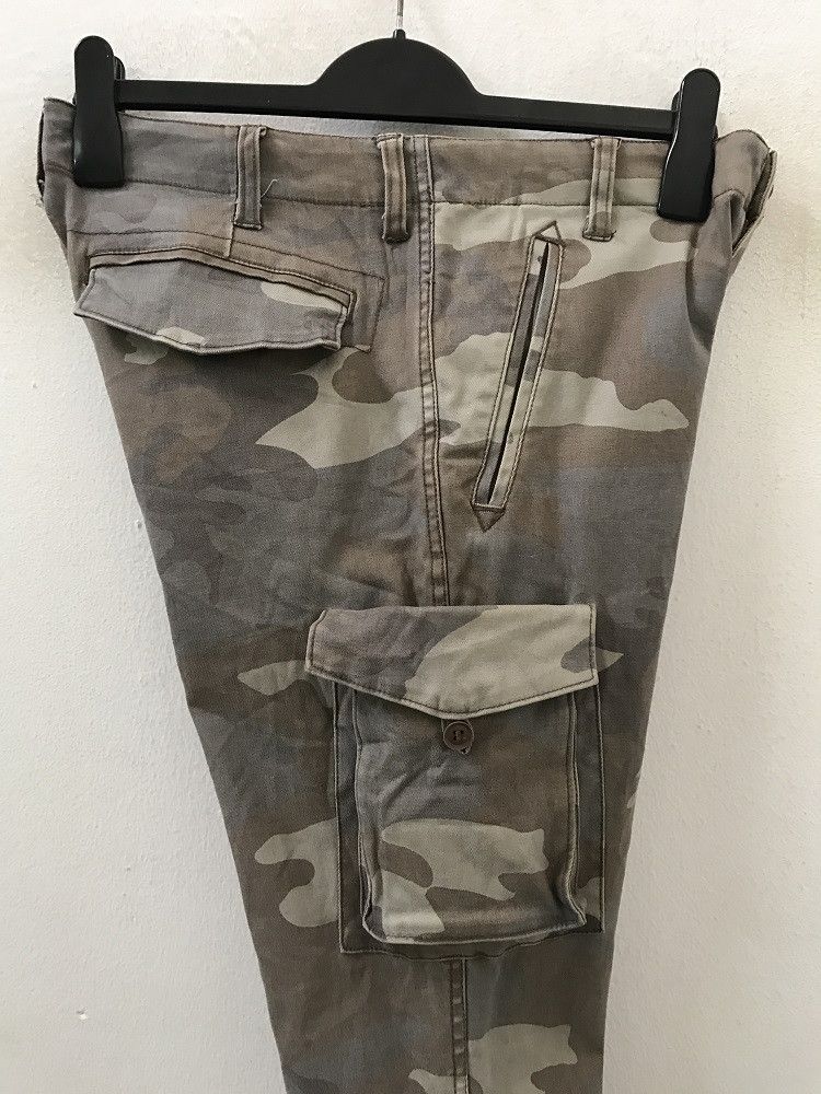 Global Work Vintage Global Work Japan Stretchable Camo Slim Cargo Size US 30 / EU 46 - 13 Thumbnail