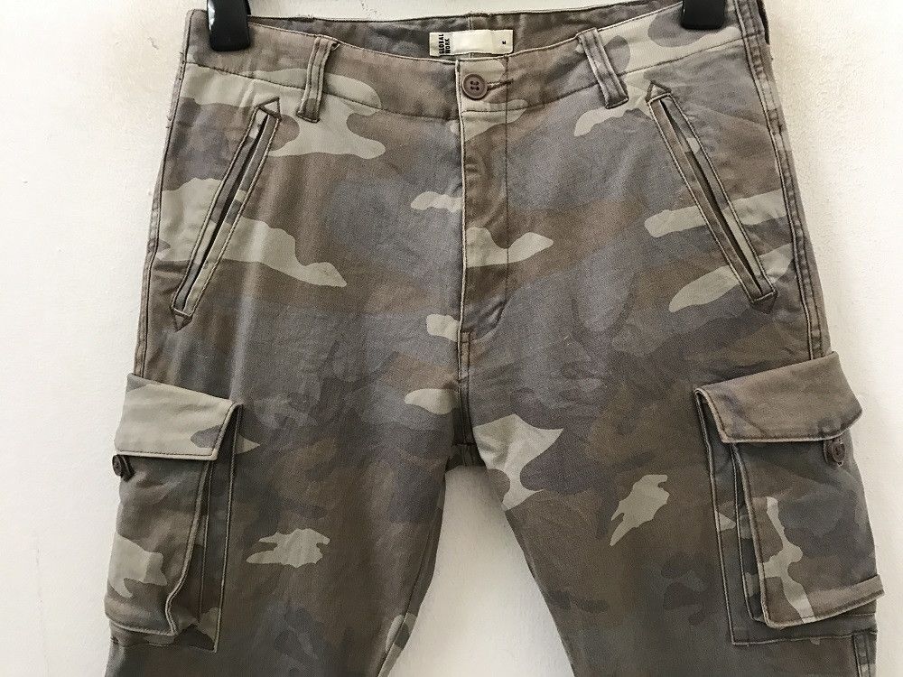 Global Work Vintage Global Work Japan Stretchable Camo Slim Cargo Size US 30 / EU 46 - 2 Thumbnail