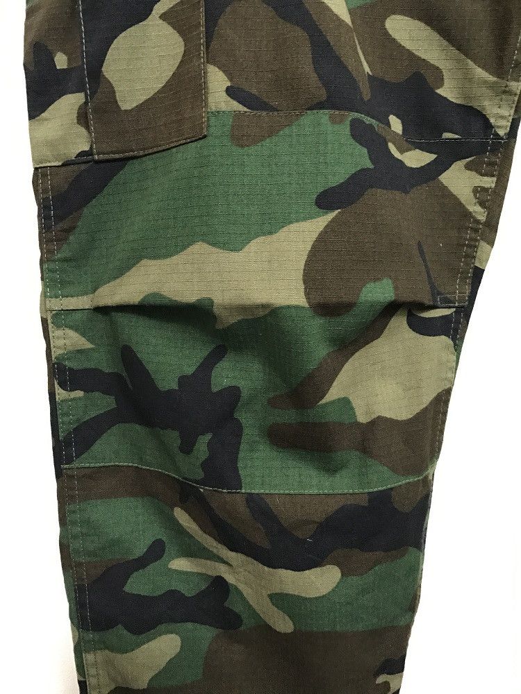Vintage YMCL KY " CREEPMAN" Bdu Woodland Camo Ripstop Cargo Size US 35 - 8 Thumbnail