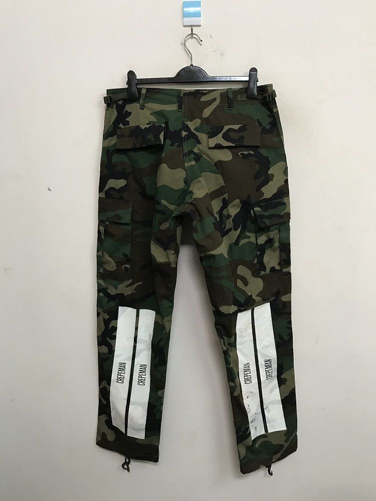 Vintage YMCL KY " CREEPMAN" Bdu Woodland Camo Ripstop Cargo Size US 35 - 1 Thumbnail