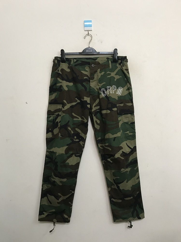 Vintage YMCL KY " CREEPMAN" Bdu Woodland Camo Ripstop Cargo Size US 35 - 2 Thumbnail