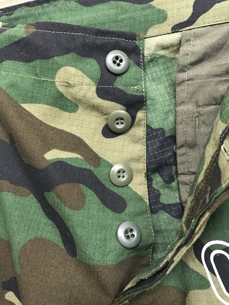 Vintage YMCL KY " CREEPMAN" Bdu Woodland Camo Ripstop Cargo Size US 35 - 6 Thumbnail