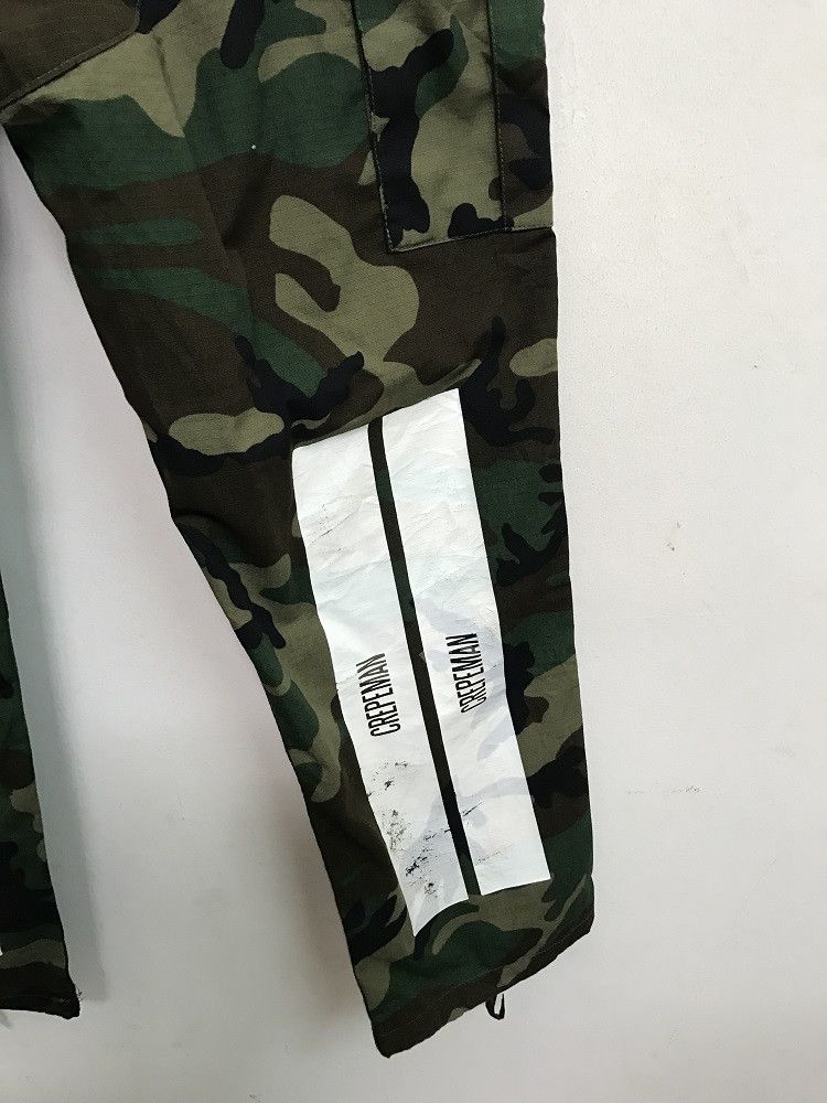 Vintage YMCL KY " CREEPMAN" Bdu Woodland Camo Ripstop Cargo Size US 35 - 14 Thumbnail