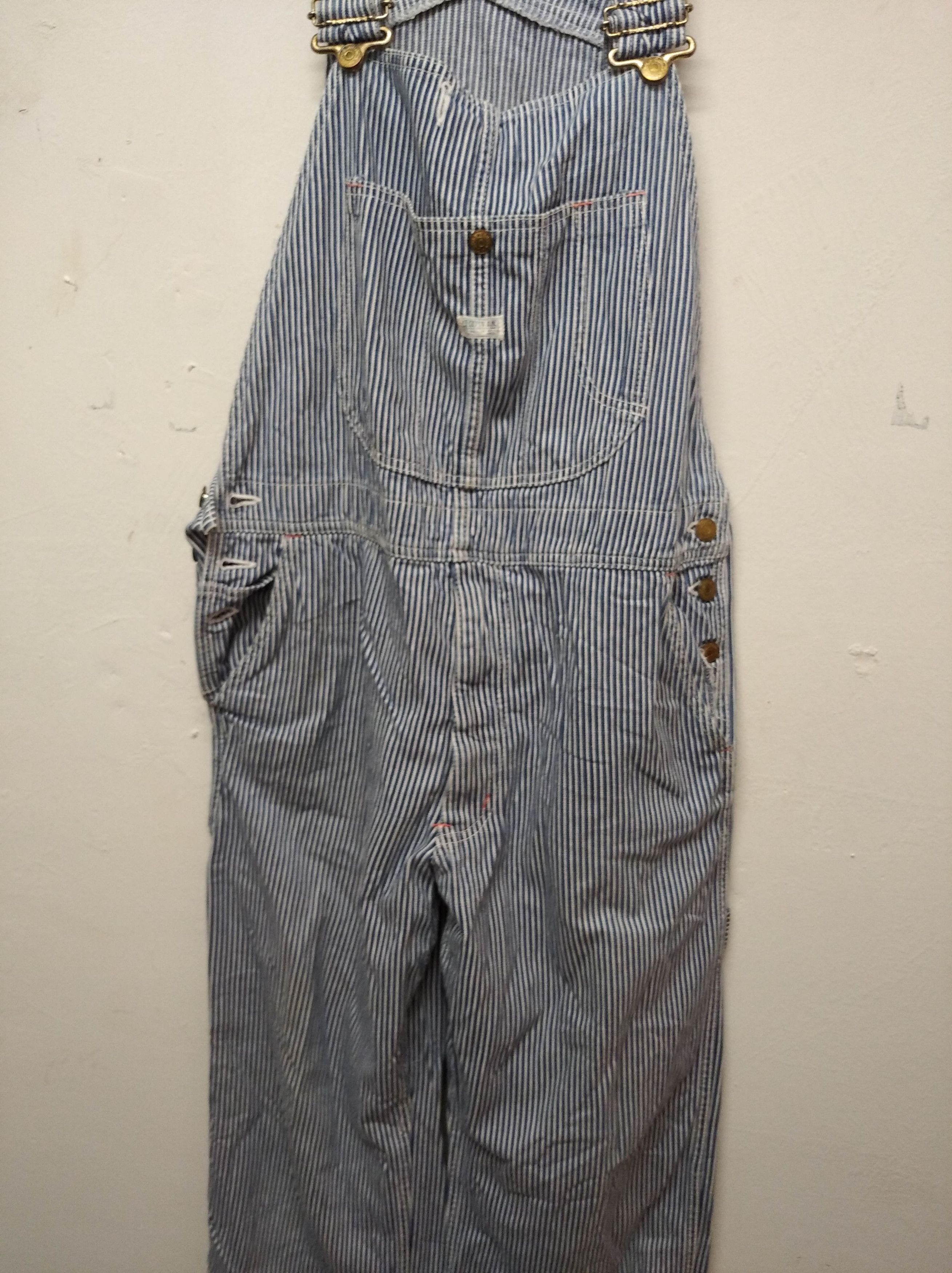 Edwin × Overalls × Vintage Vintage Edwin Japan railroad denim jeans ...