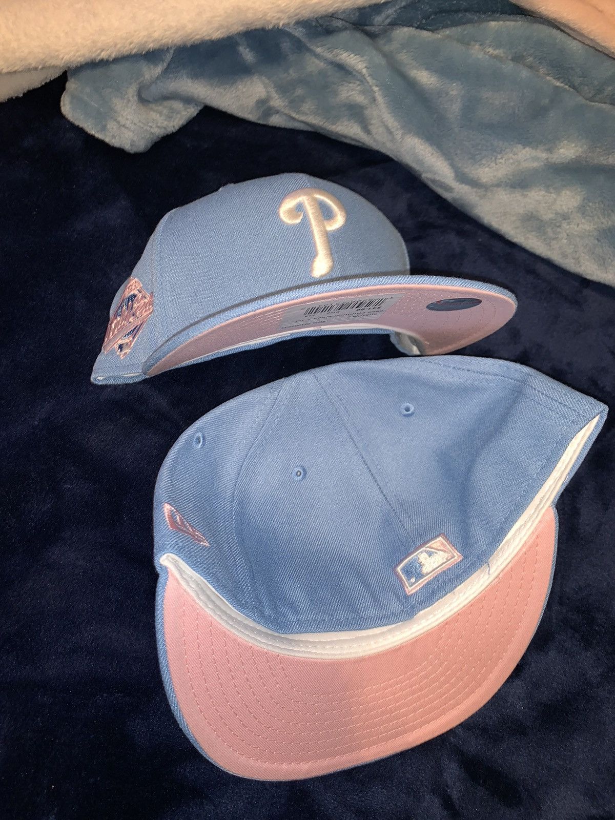 New Era Exclusive Philadelphia Phillies Cotton Candy Fitted 7 7 1/8 Size ONE SIZE - 4 Thumbnail