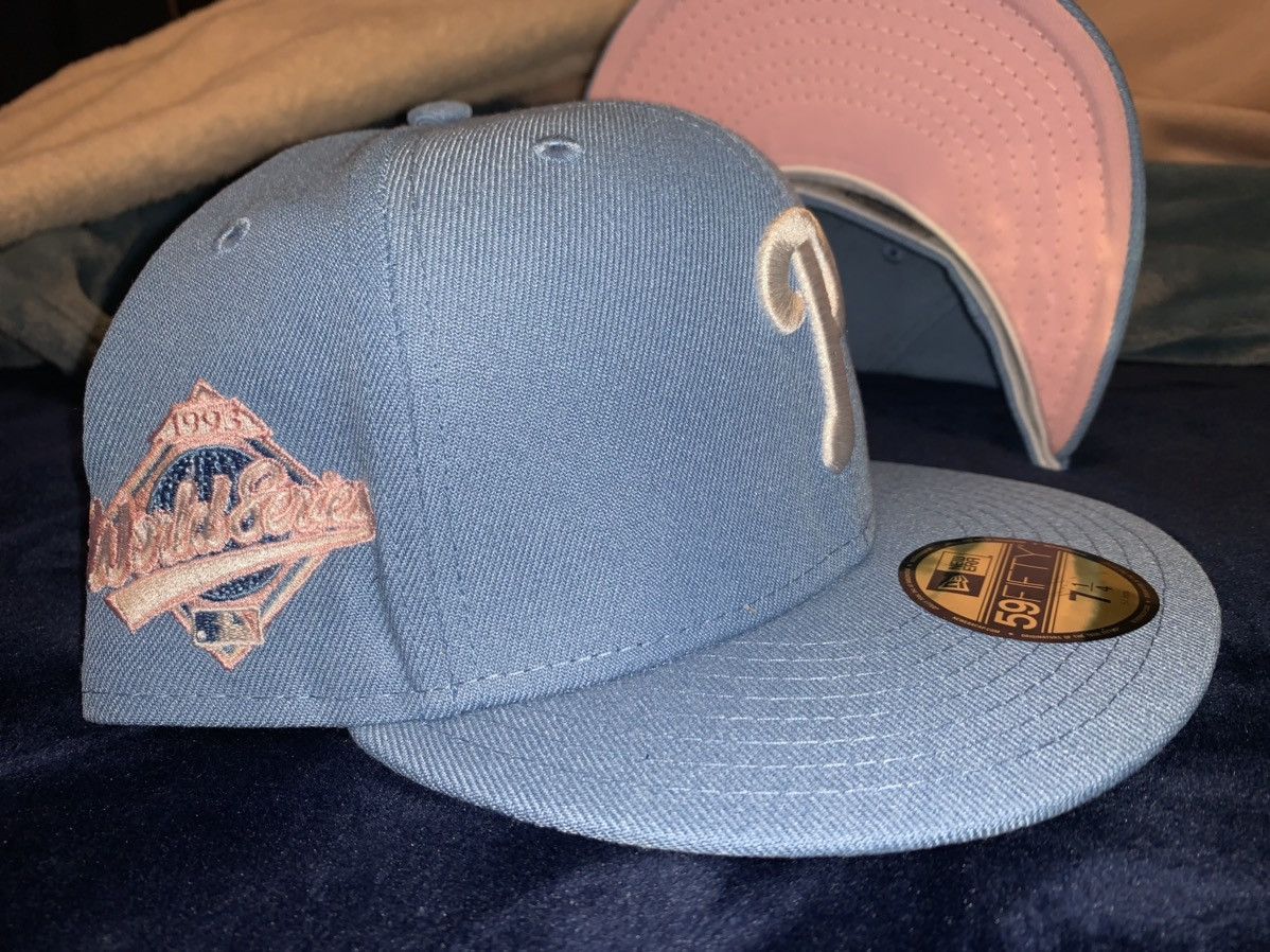 New Era Exclusive Philadelphia Phillies Cotton Candy Fitted 7 7 1/8 Size ONE SIZE - 2 Thumbnail