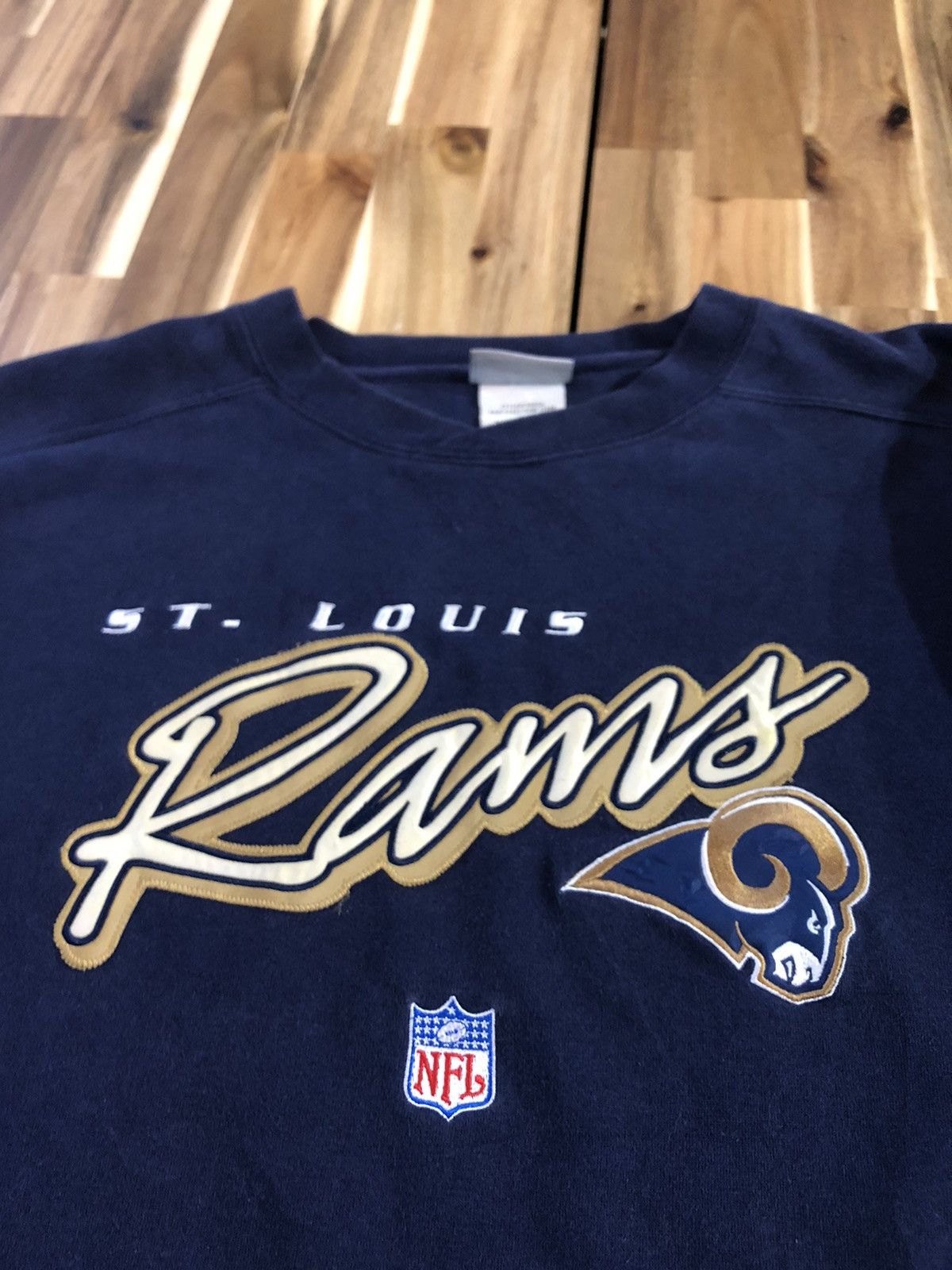 NFL SA14 Vintage NFL ST. Louis Rams Sweatshirt Size US XL / EU 56 / 4 - 5 Thumbnail