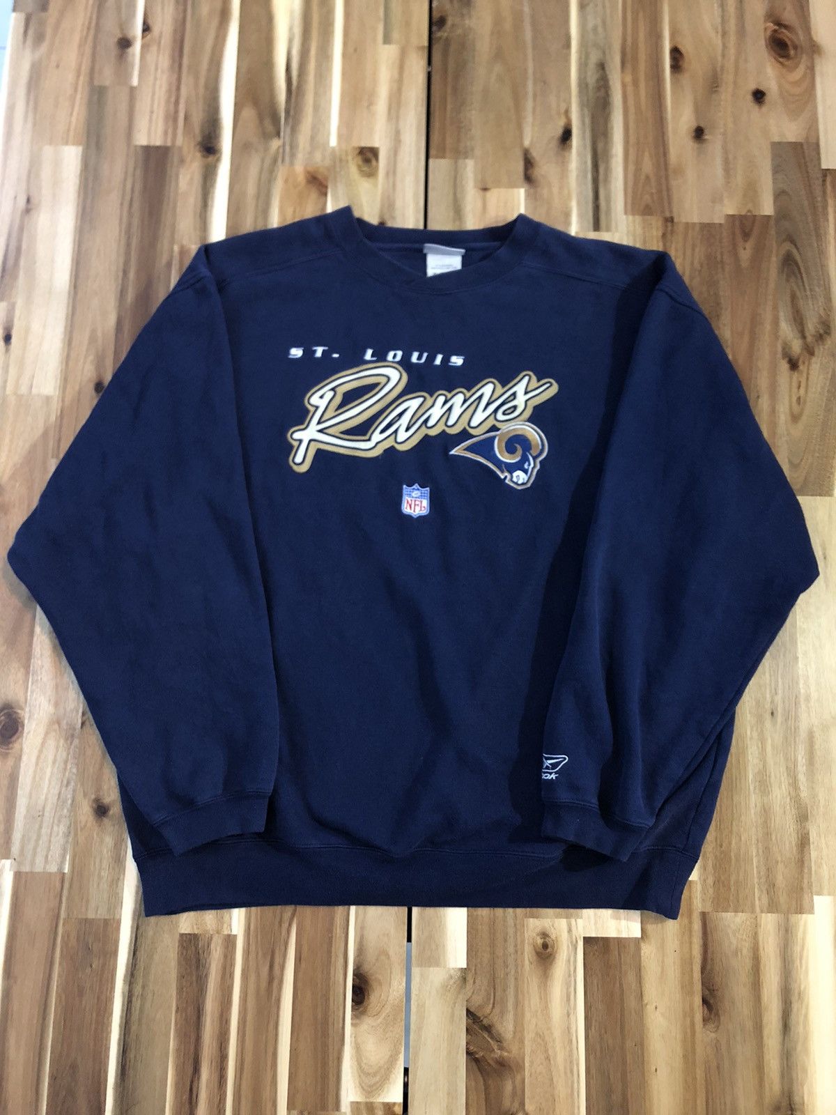 NFL SA14 Vintage NFL ST. Louis Rams Sweatshirt Size US XL / EU 56 / 4 - 1 Thumbnail