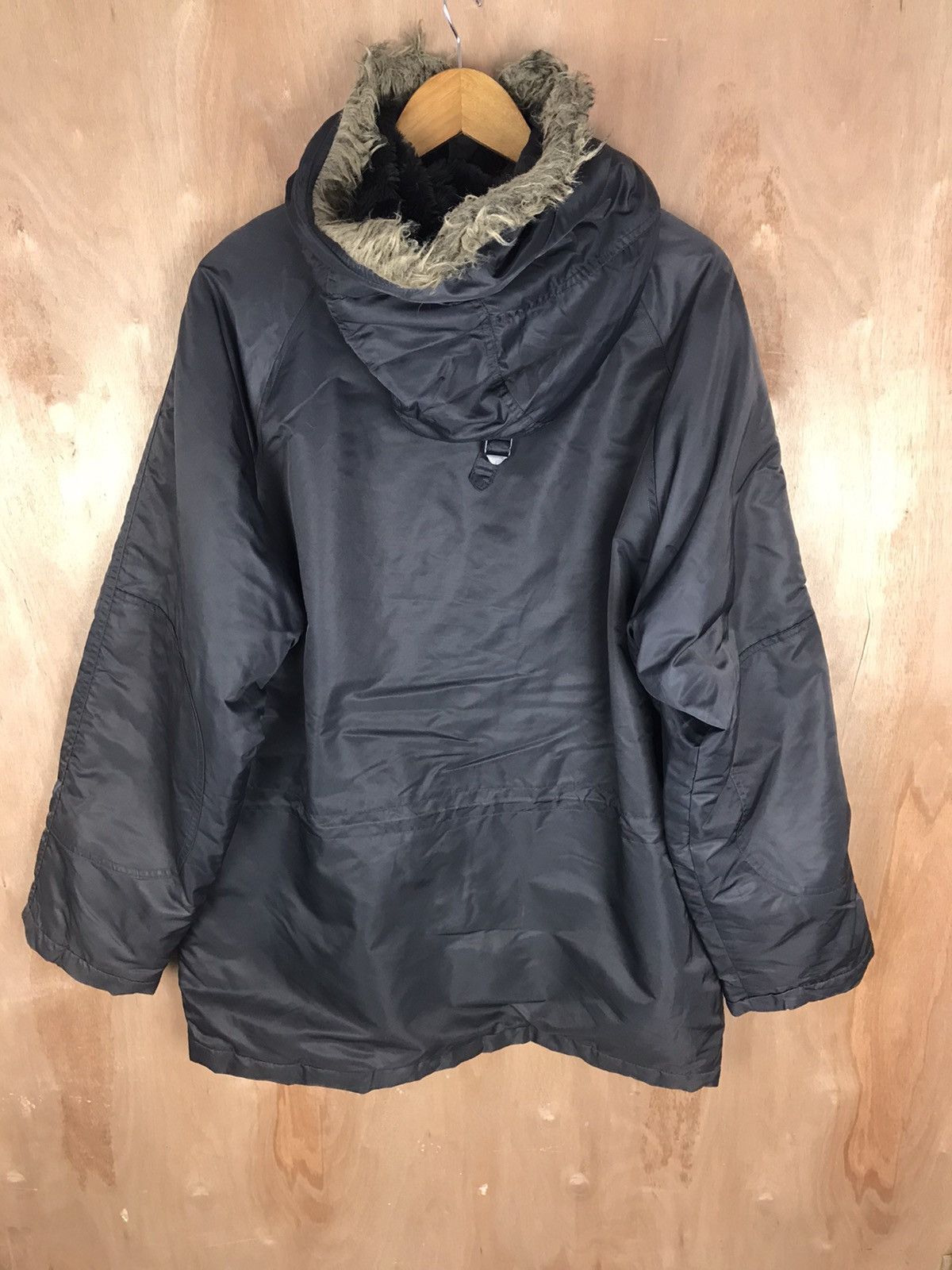 Vintage Vintage Flying Jacket Virgin Voyage Fur Hoodie Bomber Jacket Size US L / EU 52-54 / 3 - 14 Thumbnail