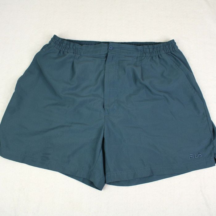 Fila FILA Vtg 90s Blue Swim Suit Trunks Shorts MEN'S XL | Grailed
