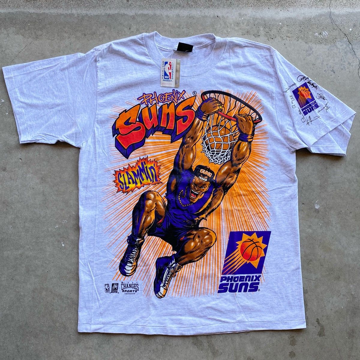Vintage Vintage 1993 Phoenix Suns Shirt Deadstock Changes NBA Grailed