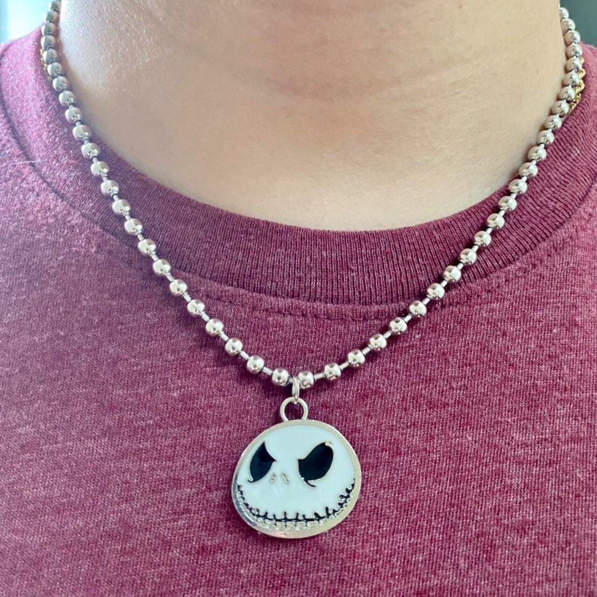 Jewelry Jack Skellington necklace Size ONE SIZE - 1 Thumbnail