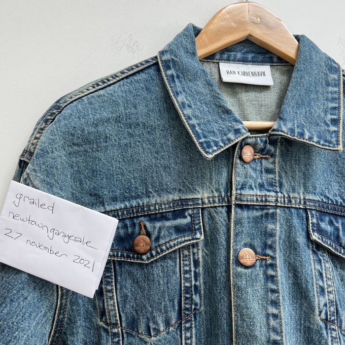 Han Kjobenhavn Velcro Denim Jacket | Grailed