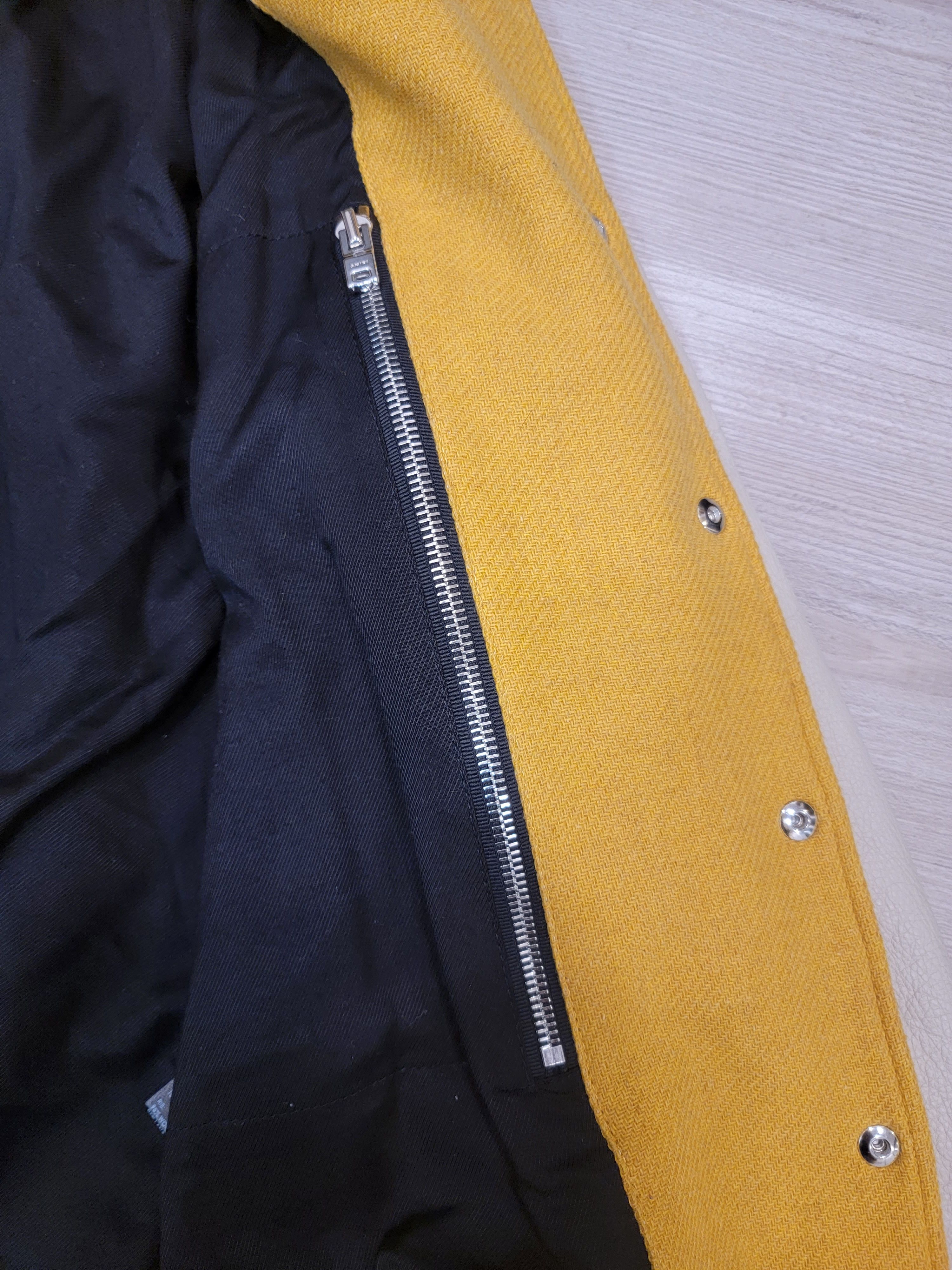 Amiri $2495 Amiri Varsity Letterman Jacket in Mustard Size Large Size US L / EU 52-54 / 3 - 5 Thumbnail