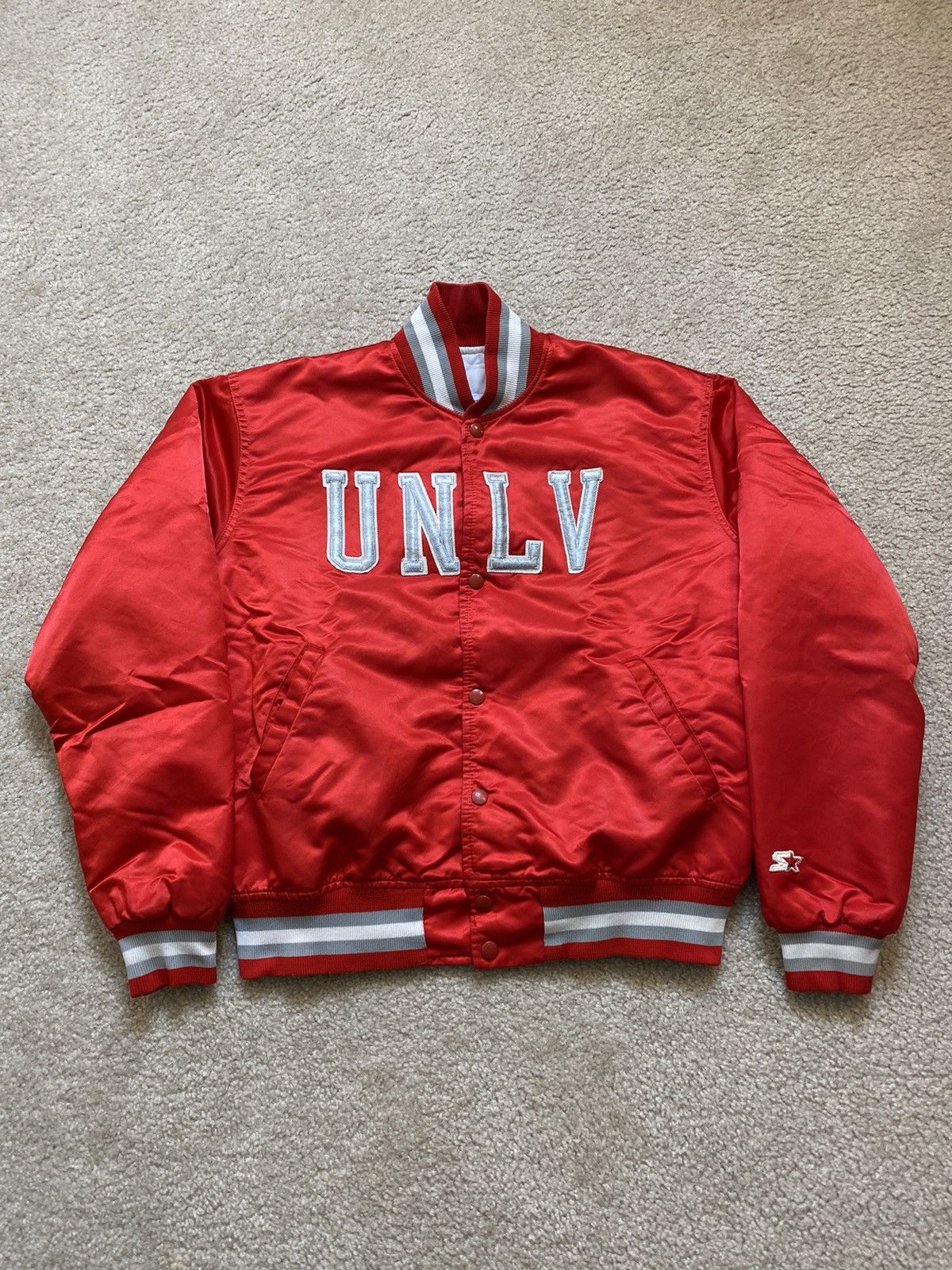Starter Vintage 80’s Satin UNLV Starter Jacket Grailed