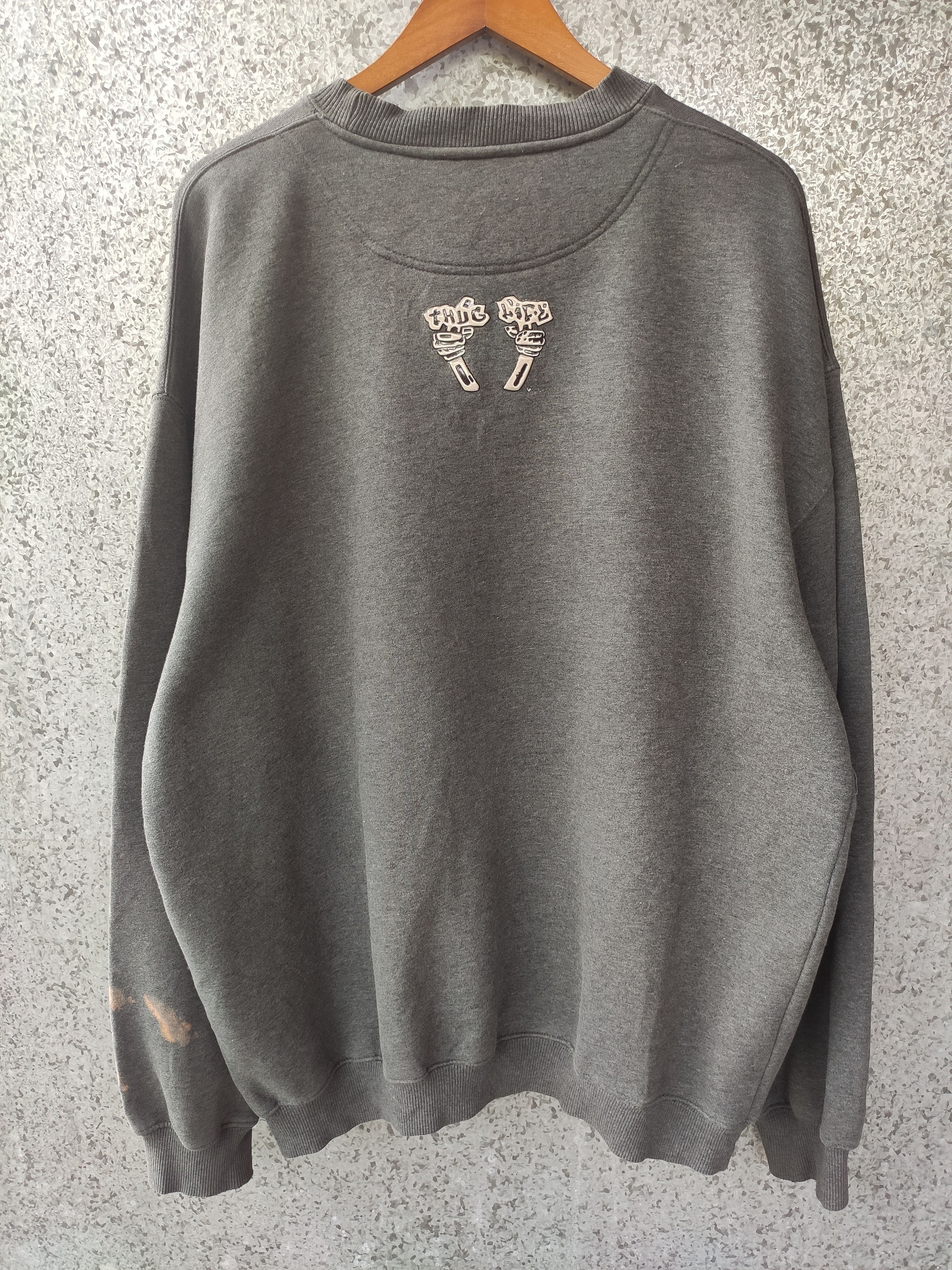 Rap Tees Vintage Thug Life sweatshirt Tupac Shakur Size US XXL / EU 58 / 5 - 3 Thumbnail