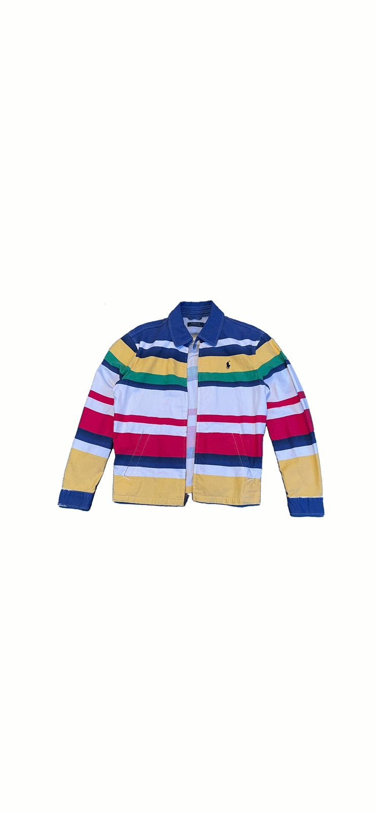 Vintage Polo Ralph Lauren Multi-colored Rainbow Jacket