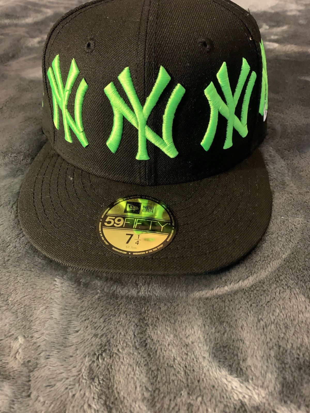 New Era × Psychworld Psychworld x New Era NY 59 Fifty Hat | Grailed