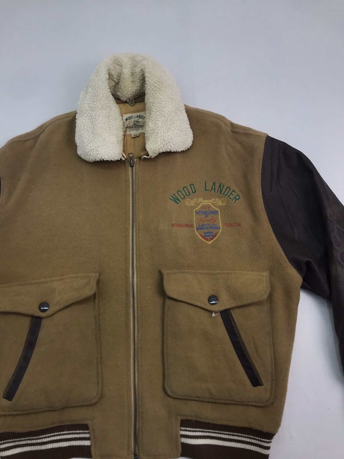 Vintage Wood lander jacket zipper Size US L / EU 52-54 / 3 - 2 Thumbnail