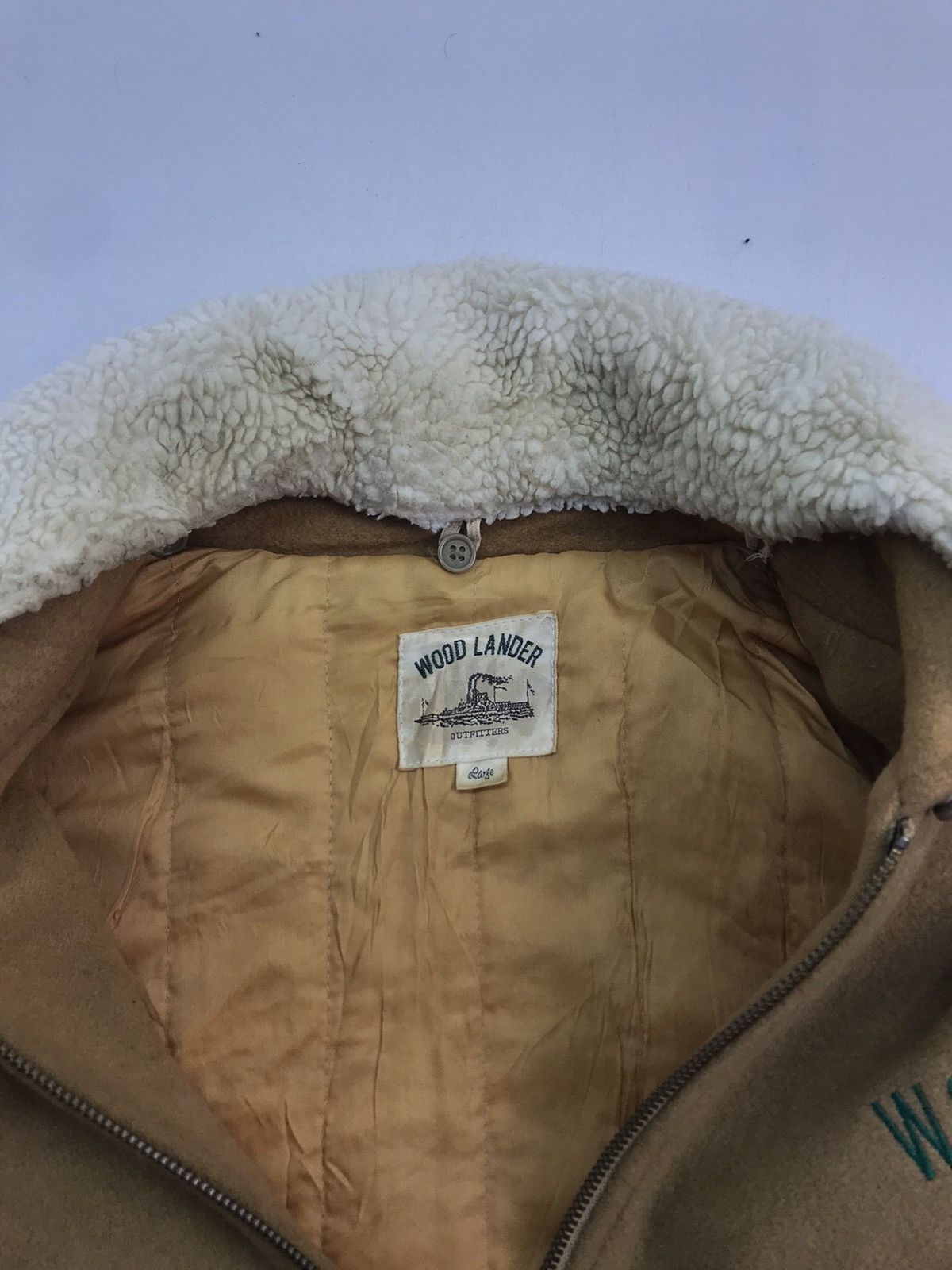 Vintage Wood lander jacket zipper Size US L / EU 52-54 / 3 - 4 Thumbnail