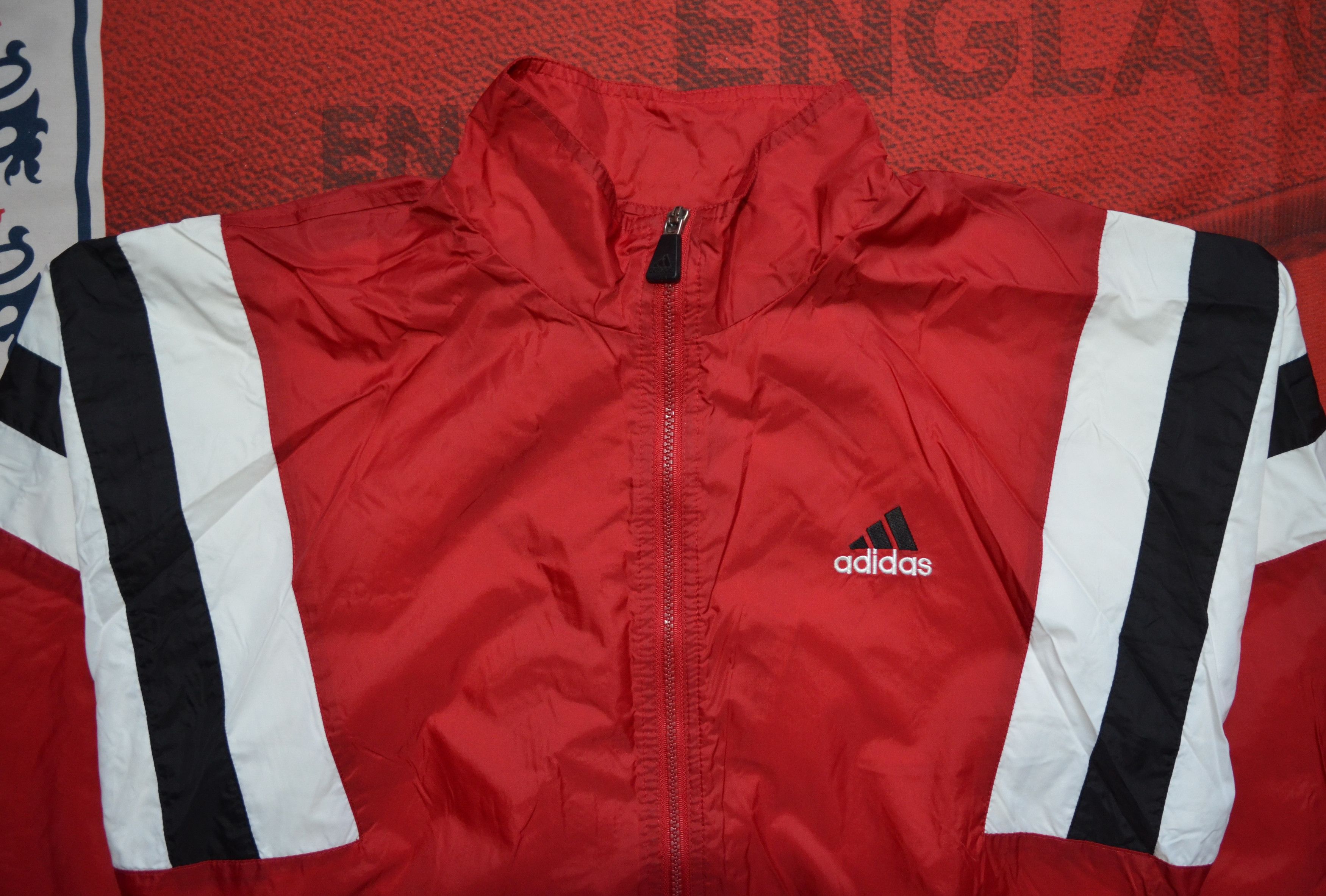 Adidas × Vintage Vintage Adidas Lightweight Nylon Jacket Malaysia Very Rare Size US L / EU 52-54 / 3 - 24 Thumbnail