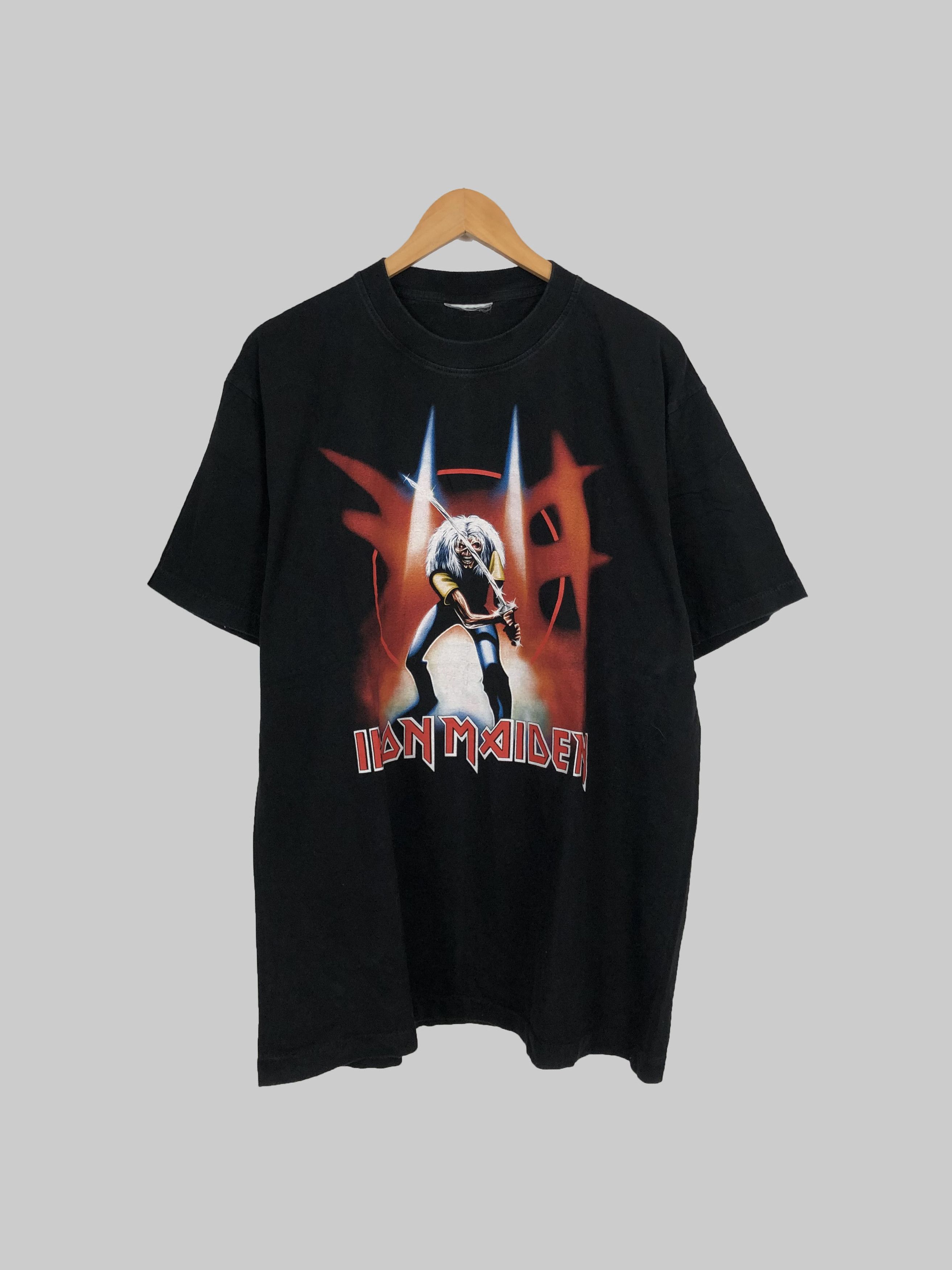 Band Tees × Rock T Shirt × Vintage Vintage 90s Iron Maiden Maiden 