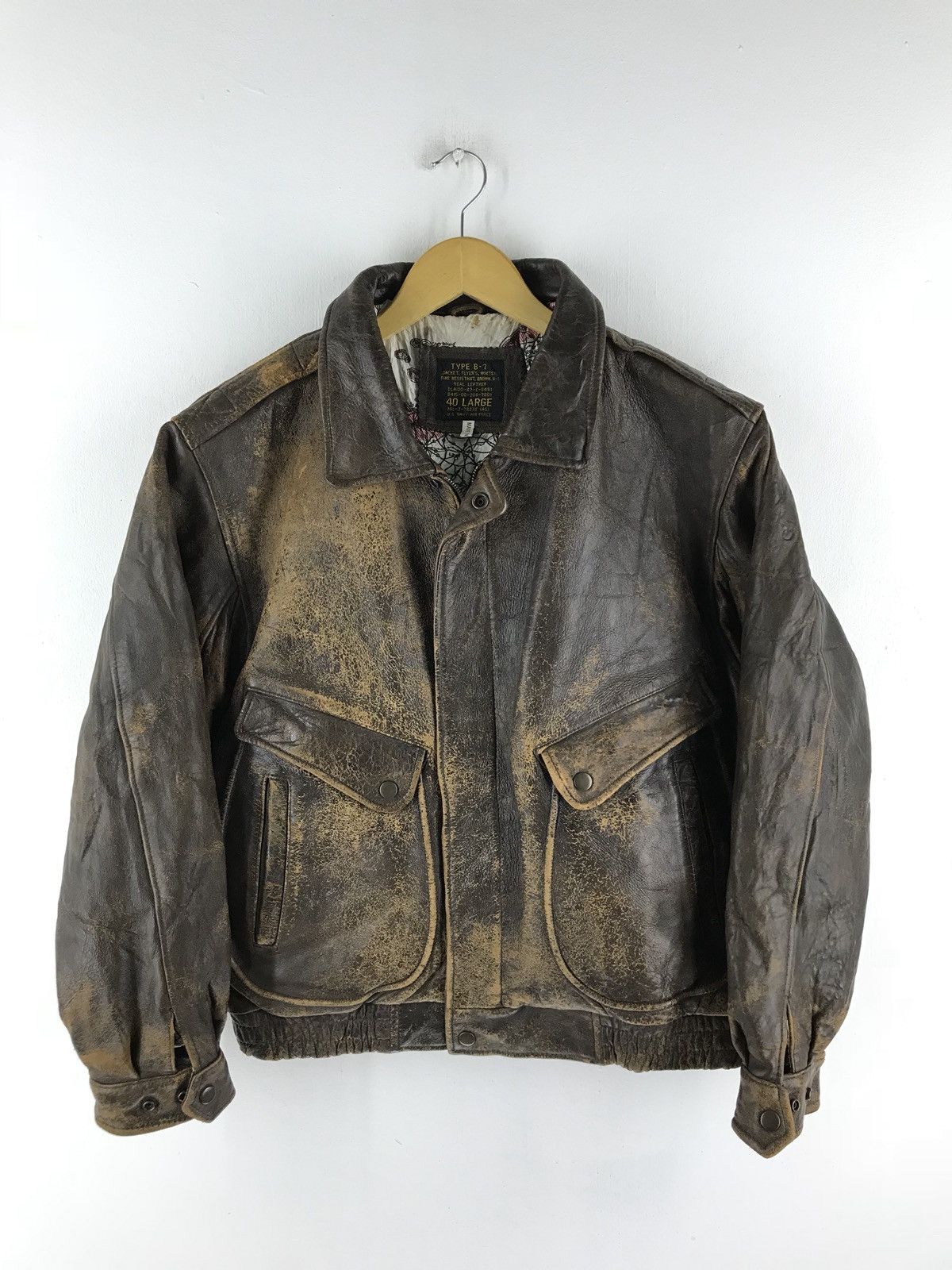 Military 🔥FINAL DROP🔥TYPE B7 JACKET FLYERS G1 REAL LEATHER | Grailed