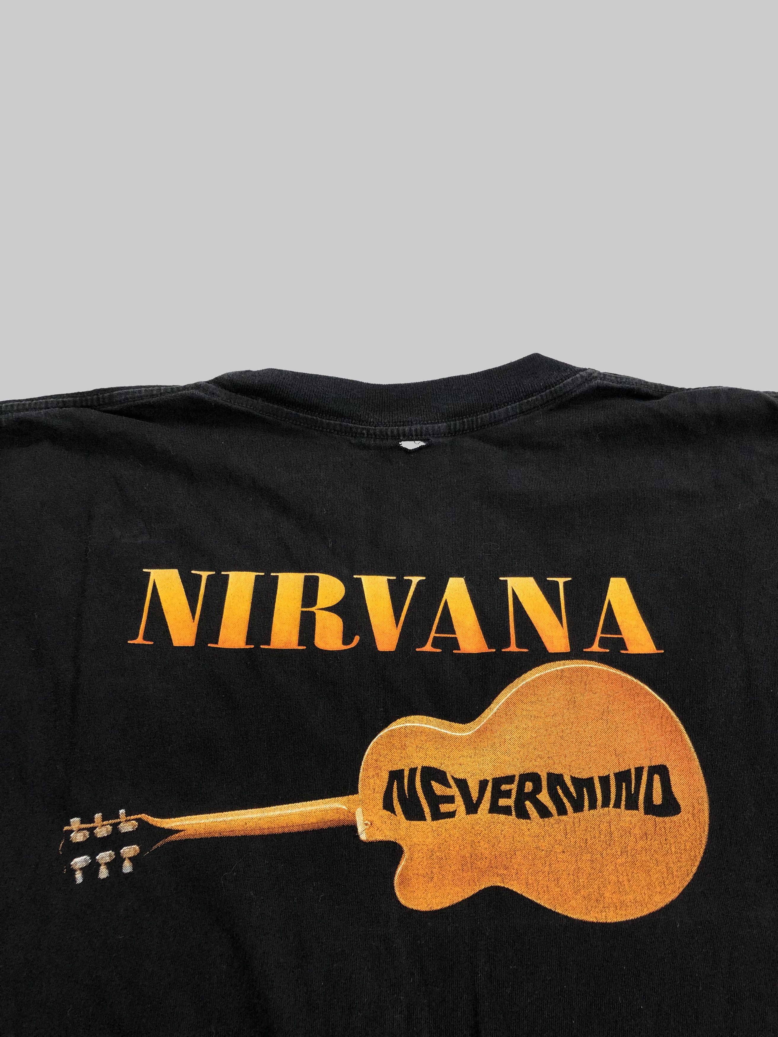 Band Tees Vintage Nirvana Nevermind (Kurt Cobain Pearl Jam Foo Blink) Size US XL / EU 56 / 4 - 9 Thumbnail