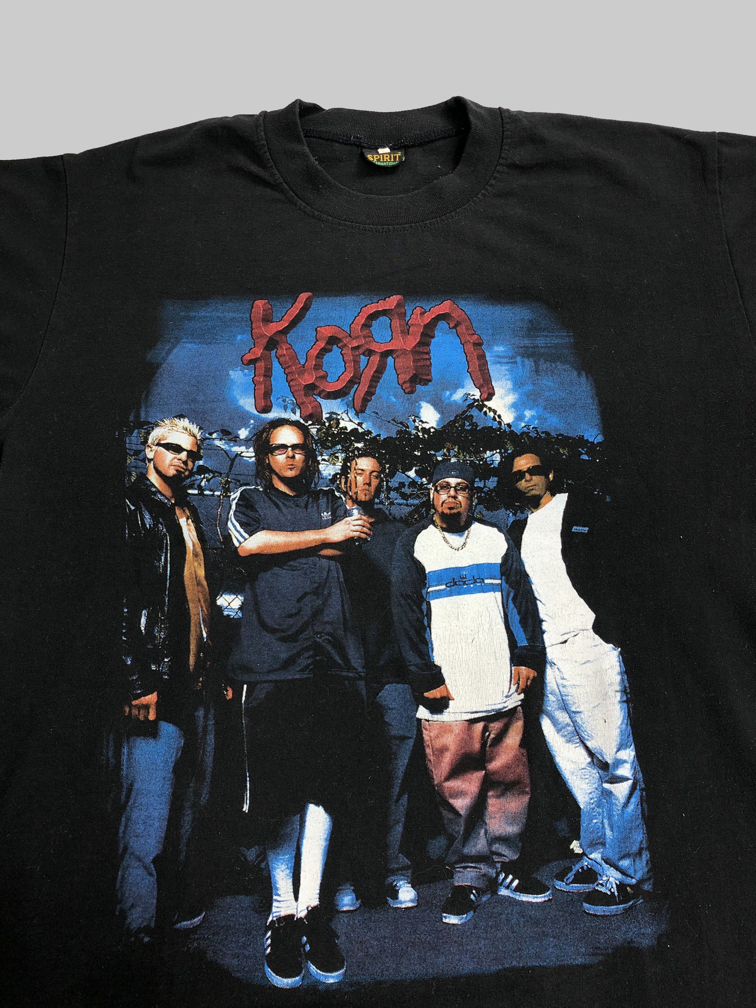 Band Tees Vintage 90s Korn (Stone Sour Marilyn Manson Limp Bizkit) Size US L / EU 52-54 / 3 - 3 Thumbnail