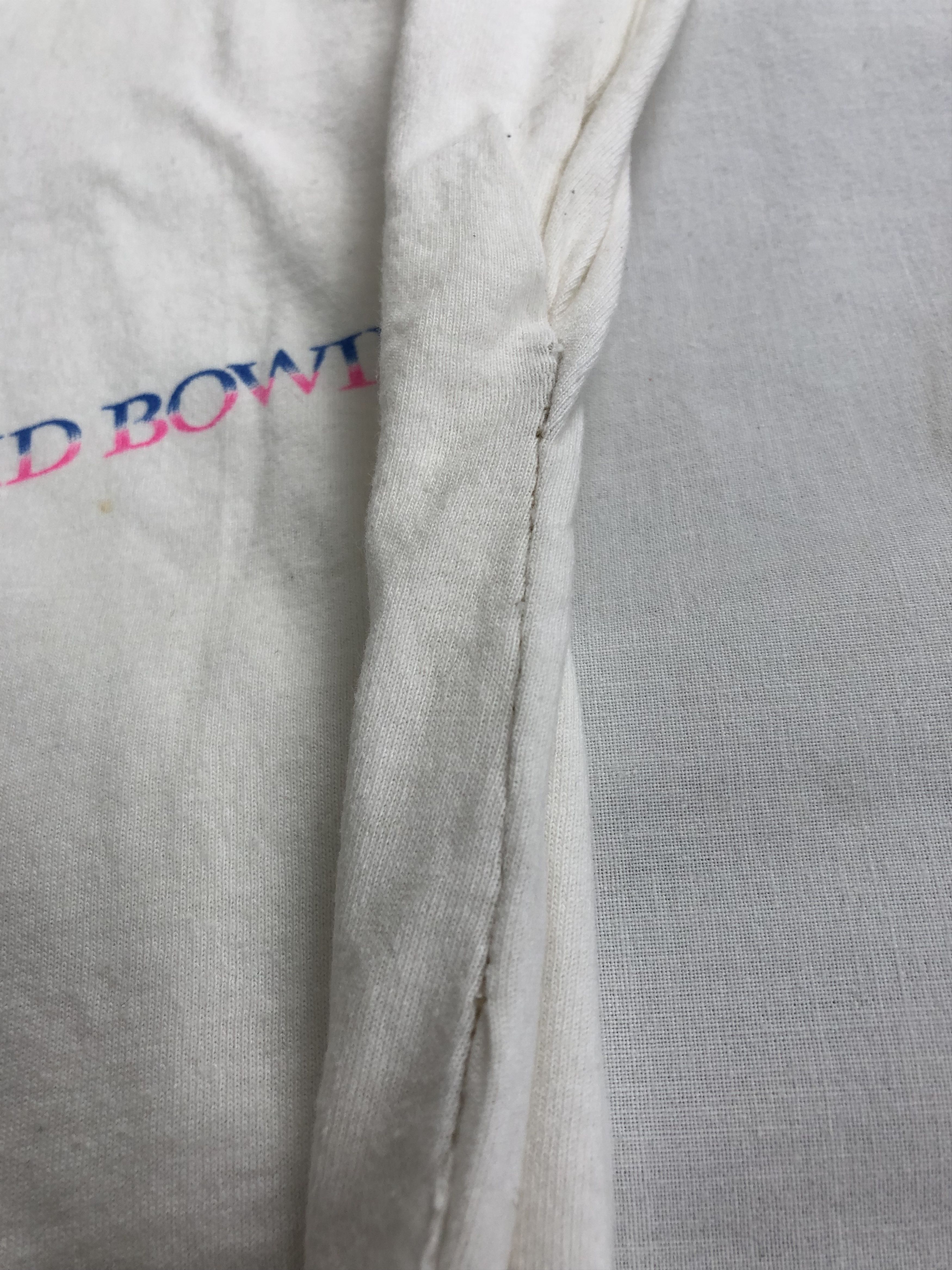 Band Tees Vintage 1998 David Bowie Aladdin Sane (Iggy Pop AC/DC) Size US XS / EU 42 / 0 - 13 Thumbnail