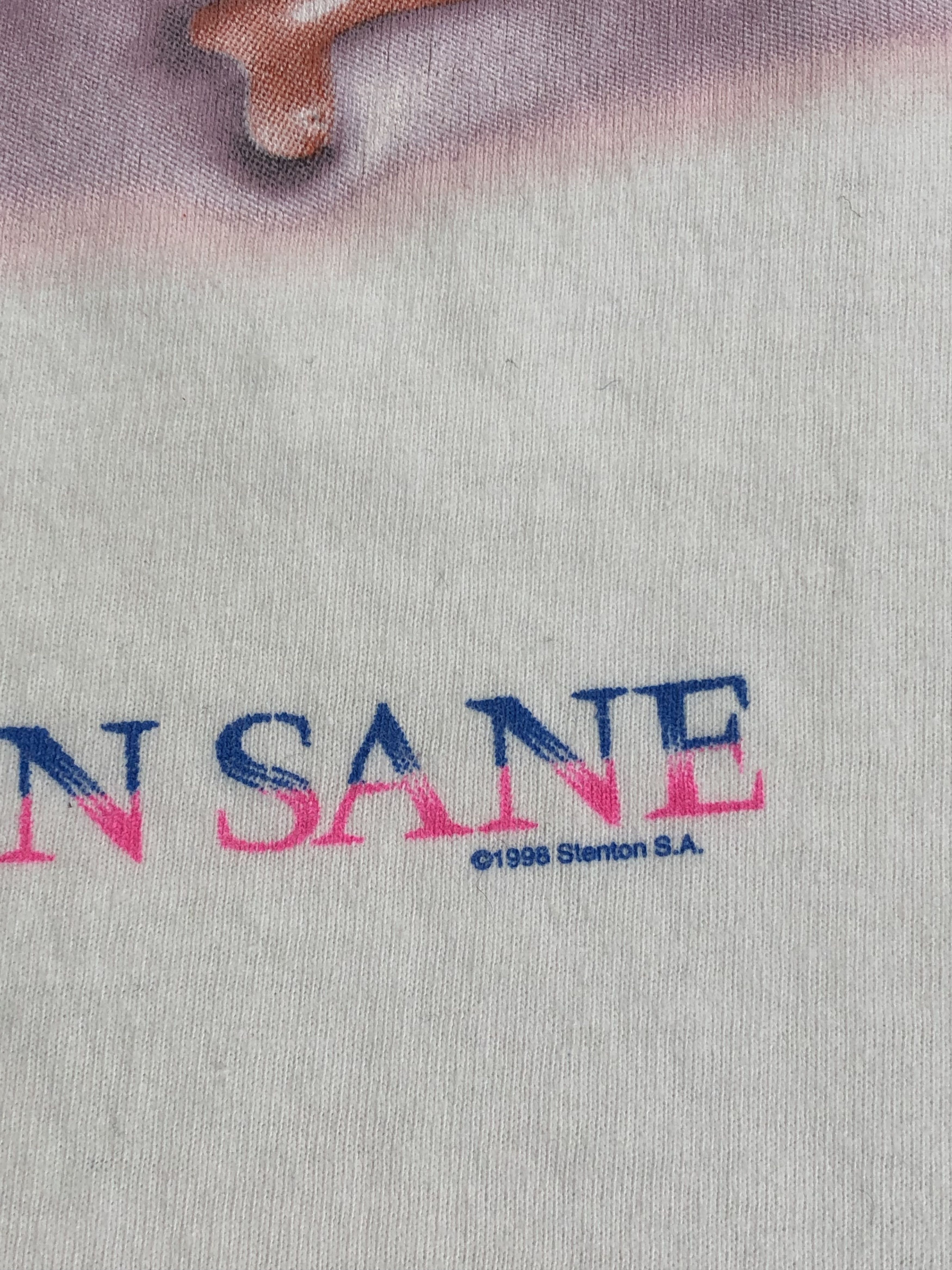 Band Tees Vintage 1998 David Bowie Aladdin Sane (Iggy Pop AC/DC) Size US XS / EU 42 / 0 - 5 Thumbnail