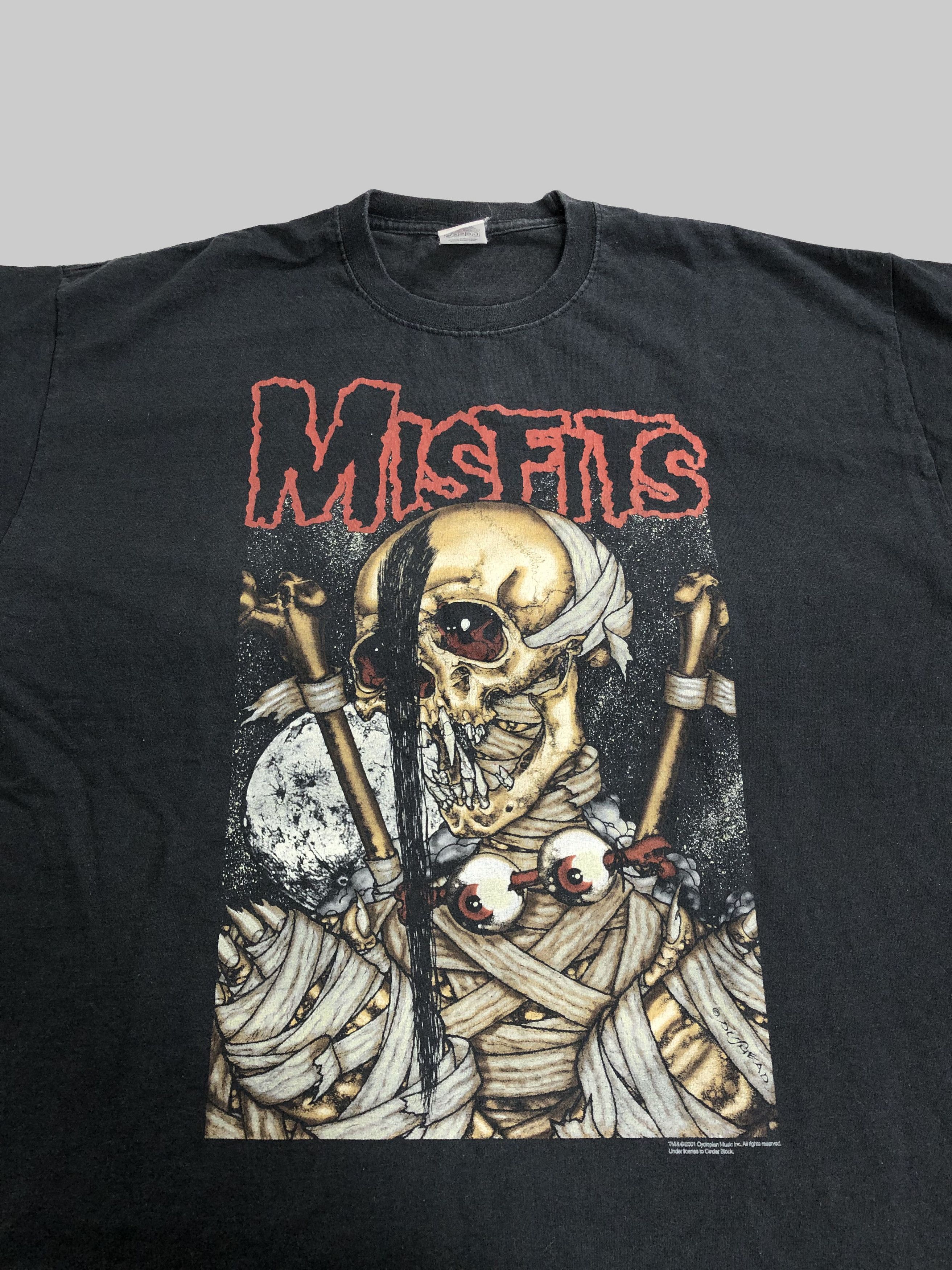 Band Tees Vintage 2001 Misfits (Black Flag Dead Kennedys Minor Threat Size US XL / EU 56 / 4 - 3 Thumbnail