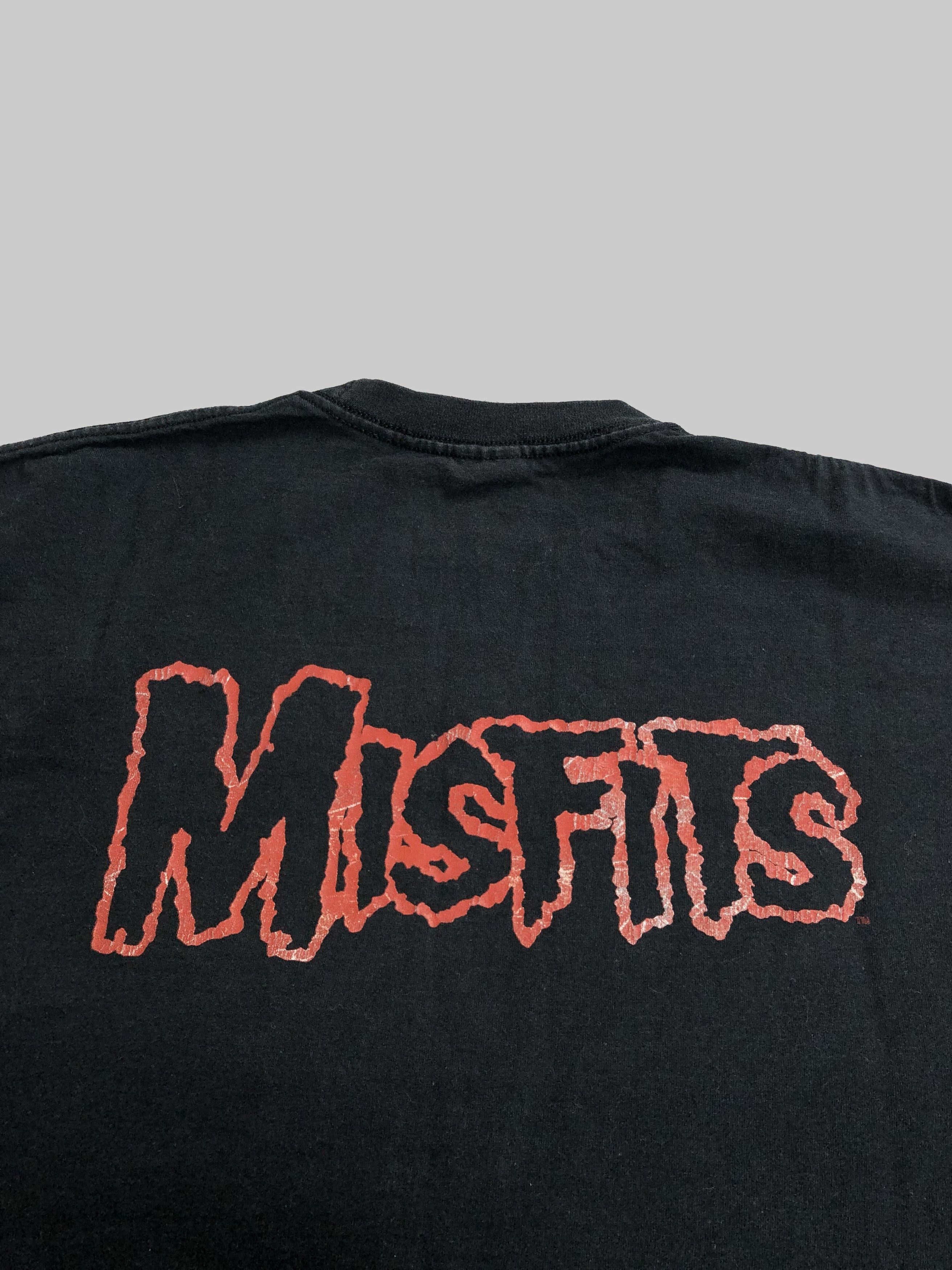 Band Tees Vintage 2001 Misfits (Black Flag Dead Kennedys Minor Threat Size US XL / EU 56 / 4 - 9 Thumbnail