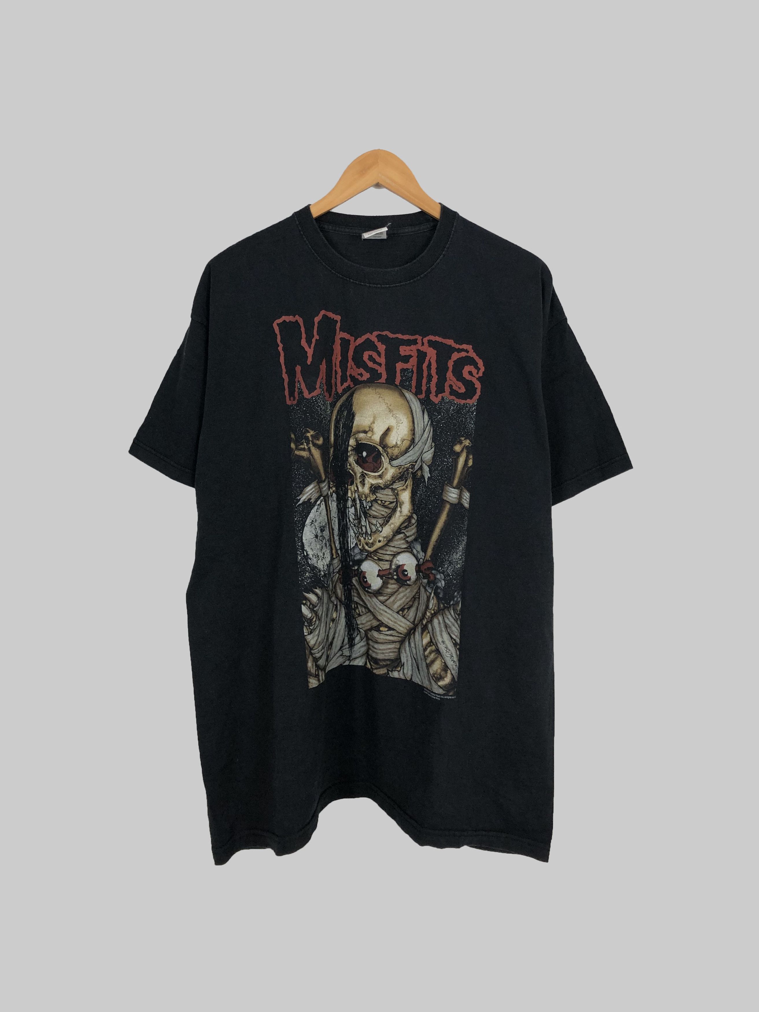 Band Tees Vintage 2001 Misfits (Black Flag Dead Kennedys Minor Threat Size US XL / EU 56 / 4 - 1 Thumbnail