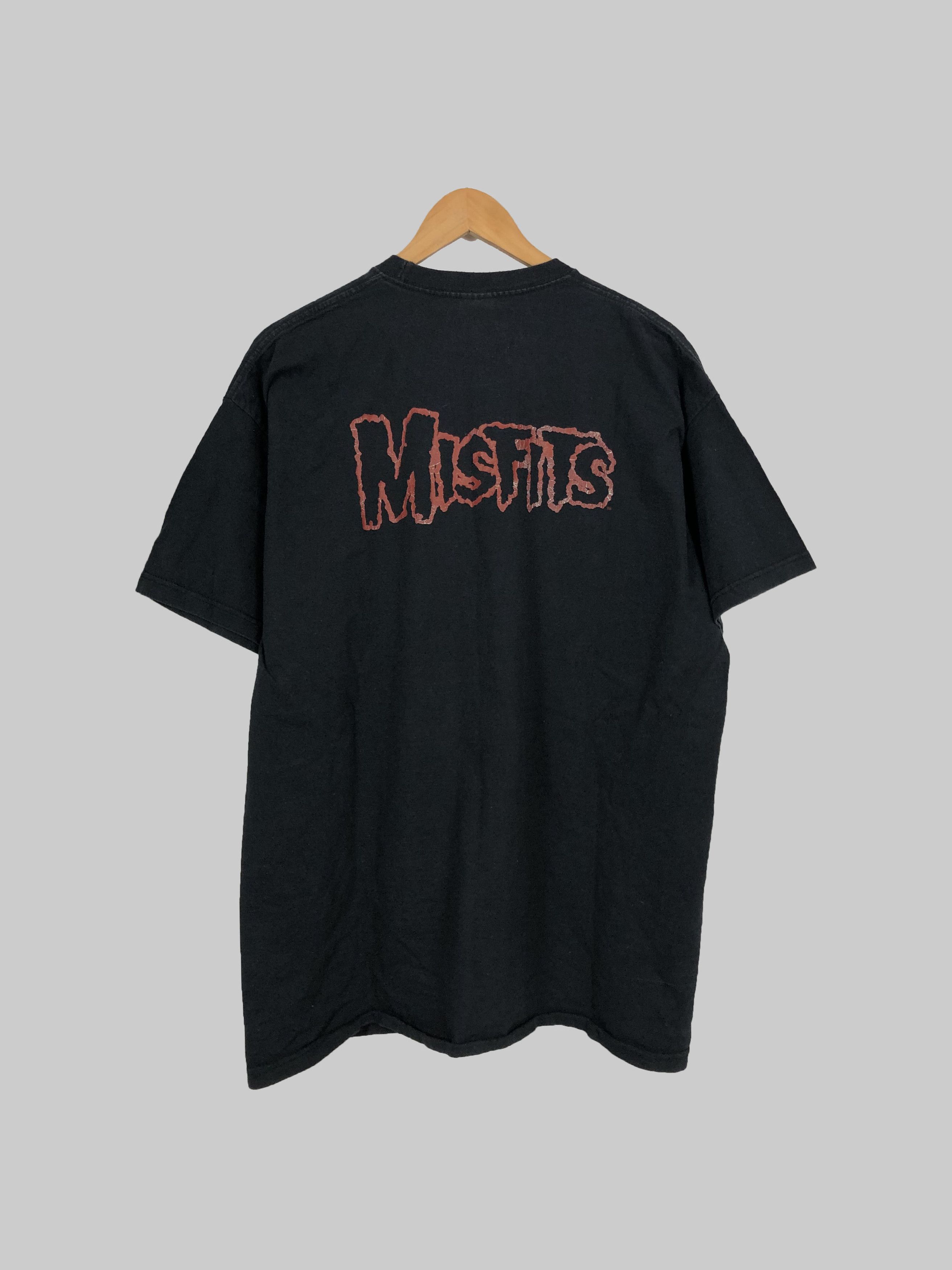 Band Tees Vintage 2001 Misfits (Black Flag Dead Kennedys Minor Threat Size US XL / EU 56 / 4 - 2 Thumbnail