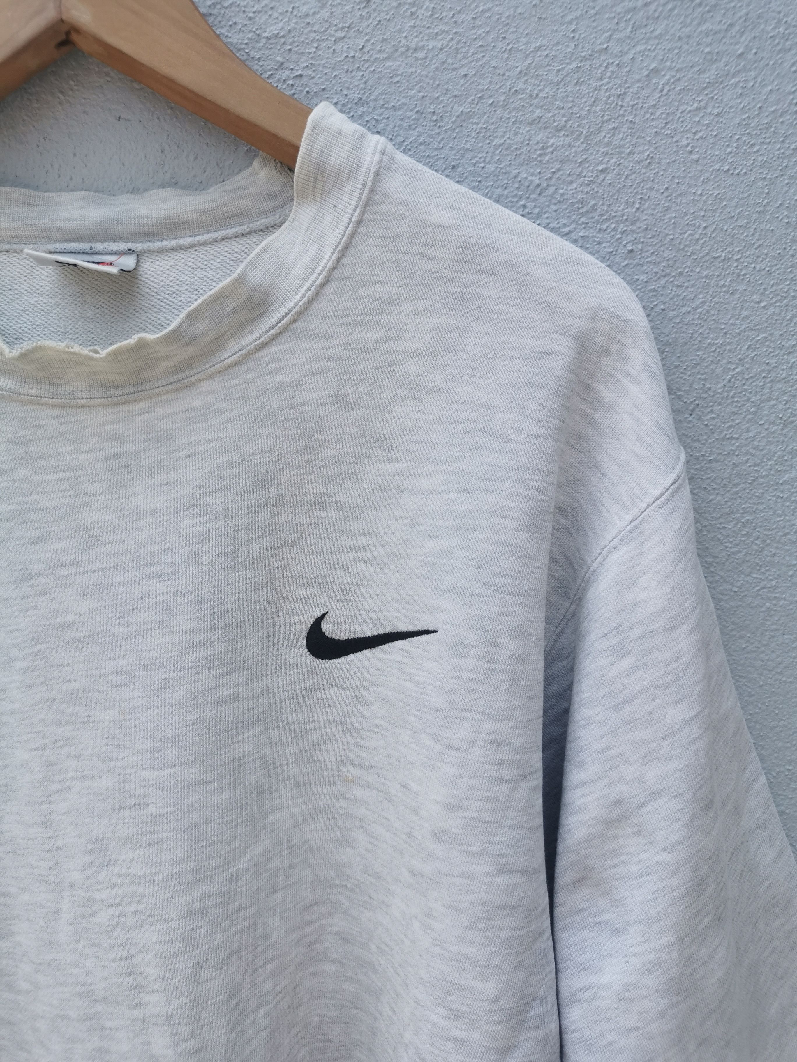 Nike × Nike ACG × Vintage Vintage 00's Distressed Nike Crewneck Sweatshirt Size US M / EU 48-50 / 2 - 3 Thumbnail