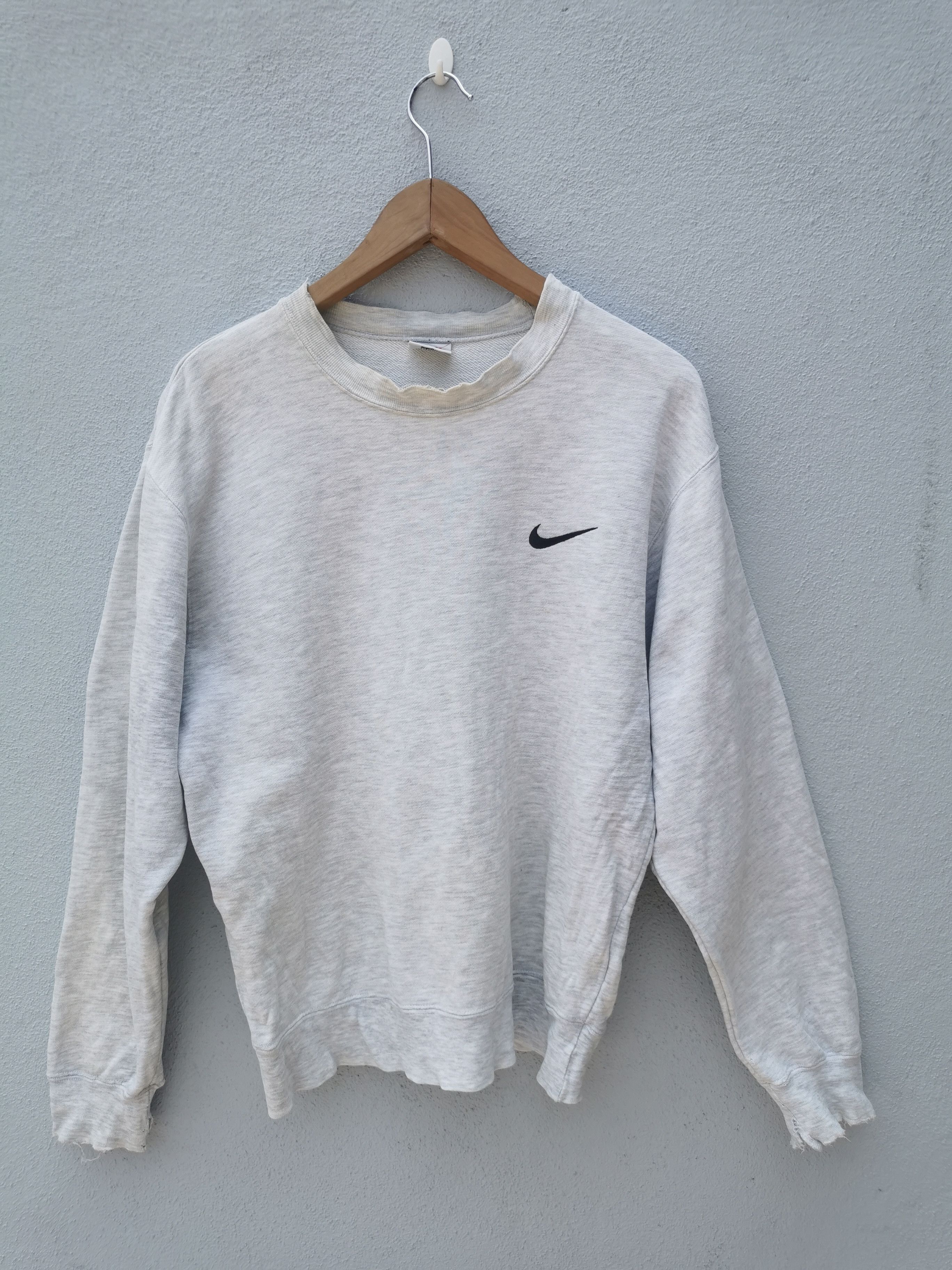 Nike × Nike ACG × Vintage Vintage 00's Distressed Nike Crewneck Sweatshirt Size US M / EU 48-50 / 2 - 1 Thumbnail