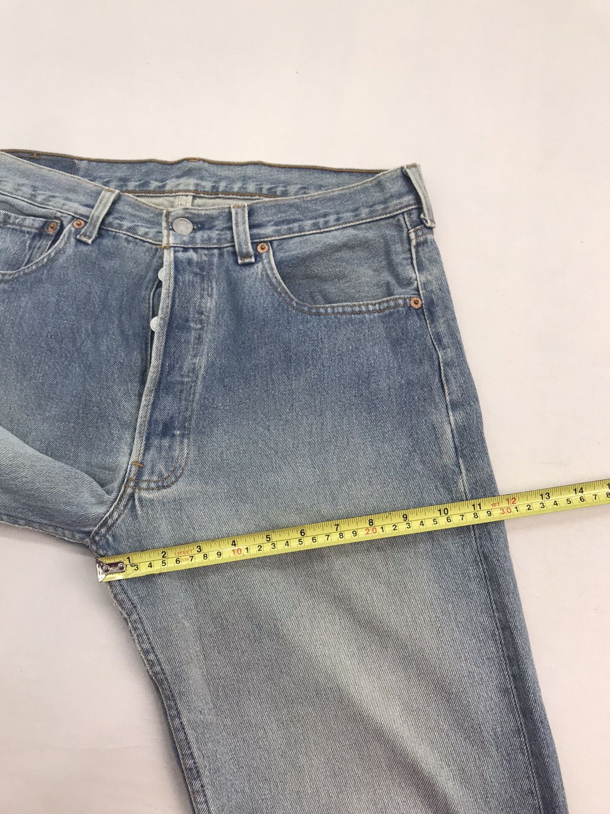 Levi's Vintage Levis 501 sun faded Size US 34 / EU 50 - 9 Thumbnail