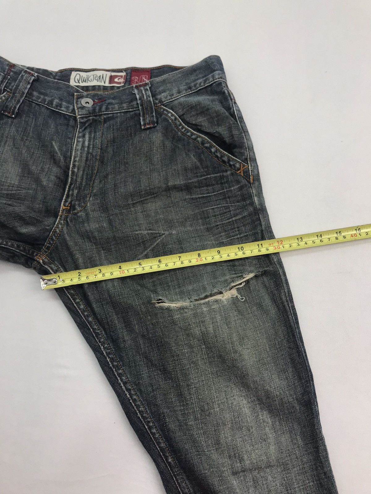 Quicksilver ❌Last Drop❌ Quiksilver Jeans Distressed Size US 30 / EU 46 - 12 Thumbnail