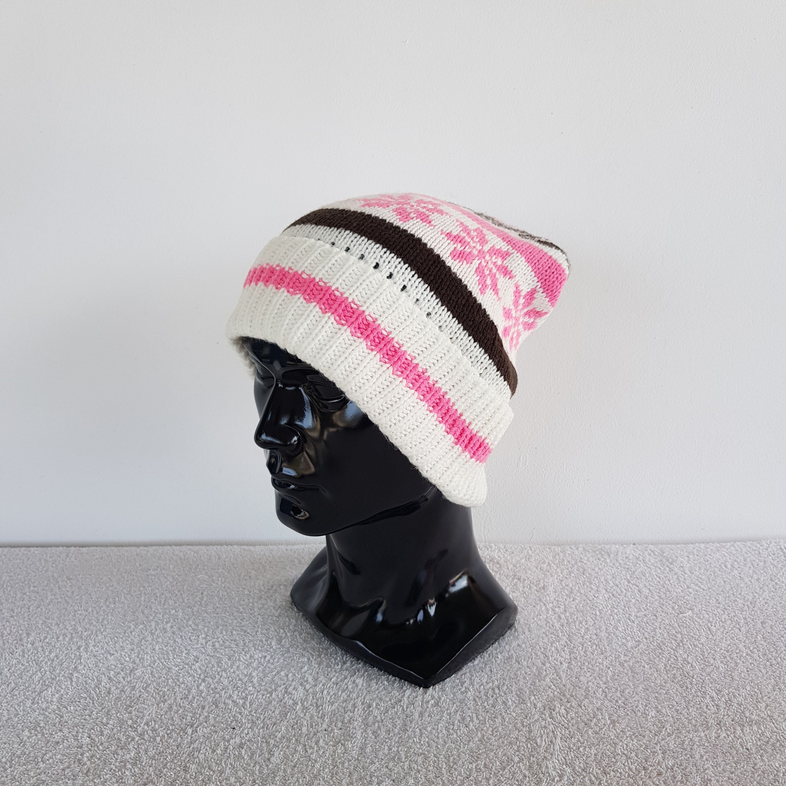 Japanese Knitted Beanie Multicolor Snow Cap Knitted Hats