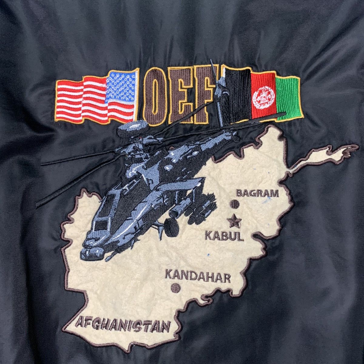 Other 💥RARE!! Reversible Flight Jacket Bomber With Patches Size US XL / EU 56 / 4 - 11 Thumbnail