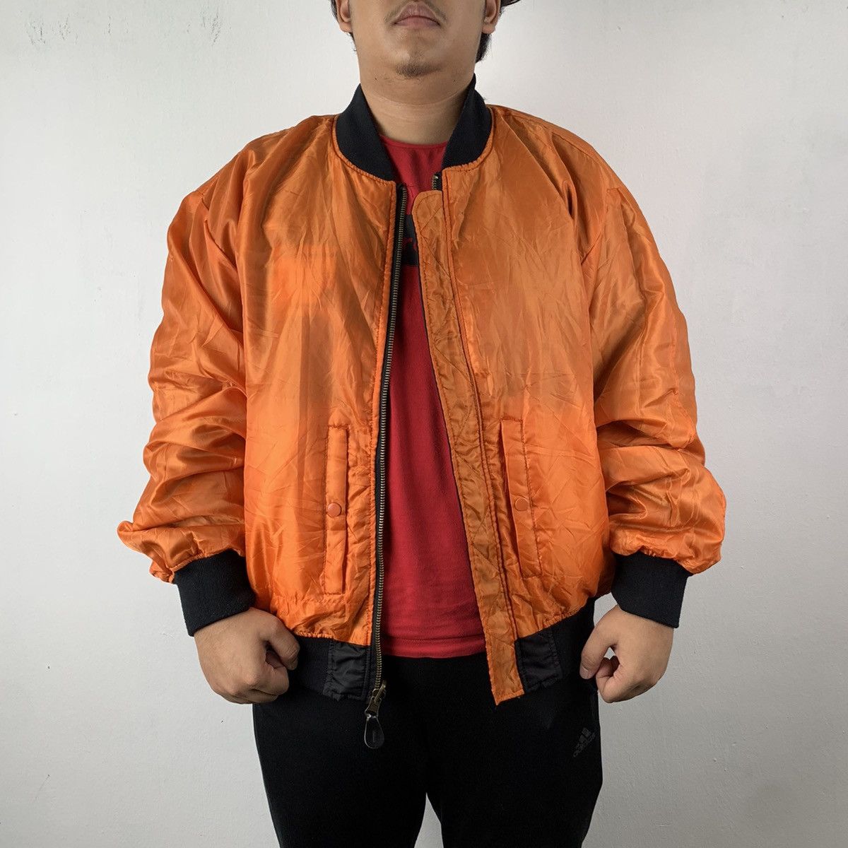 Other 💥RARE!! Reversible Flight Jacket Bomber With Patches Size US XL / EU 56 / 4 - 3 Thumbnail