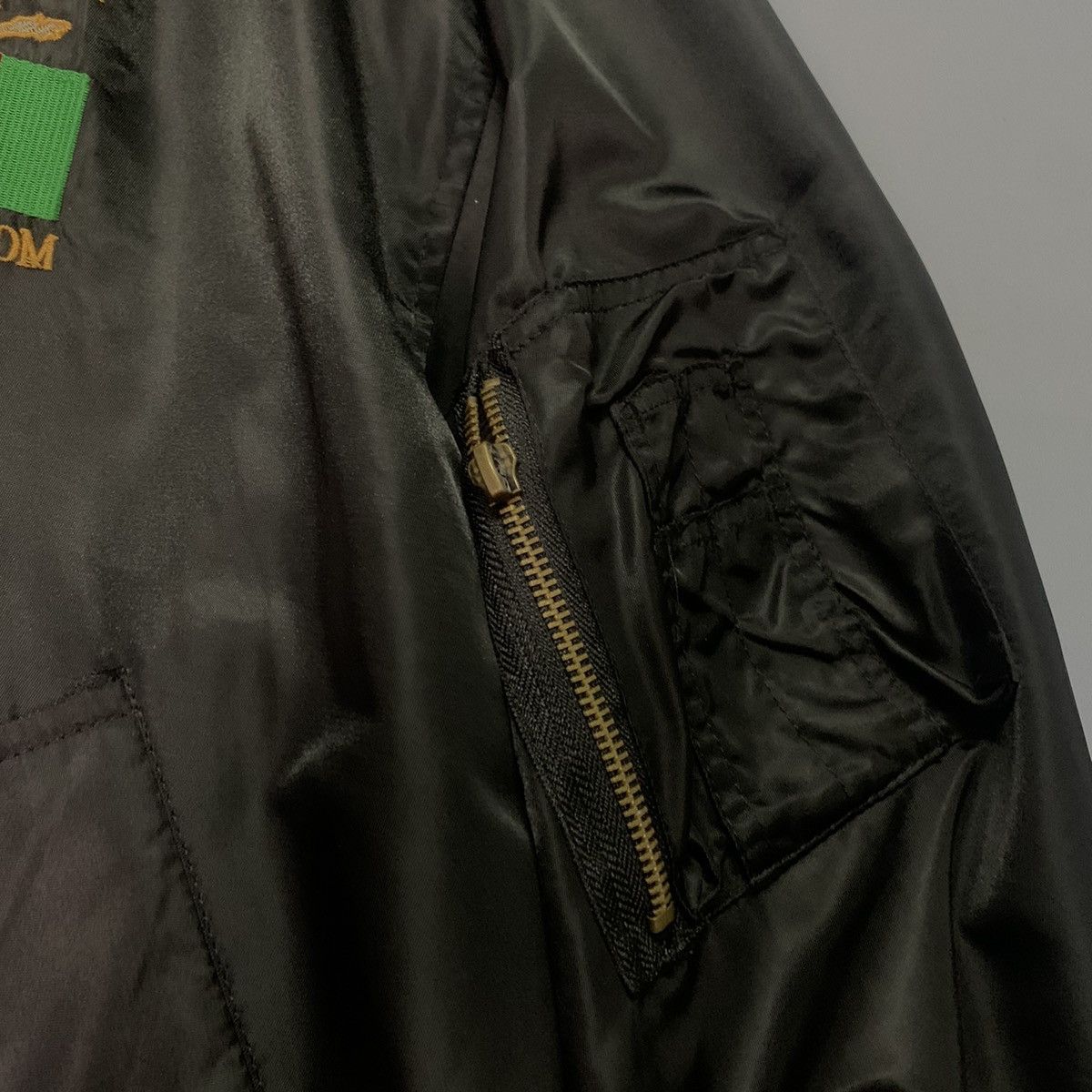 Other 💥RARE!! Reversible Flight Jacket Bomber With Patches Size US XL / EU 56 / 4 - 8 Thumbnail