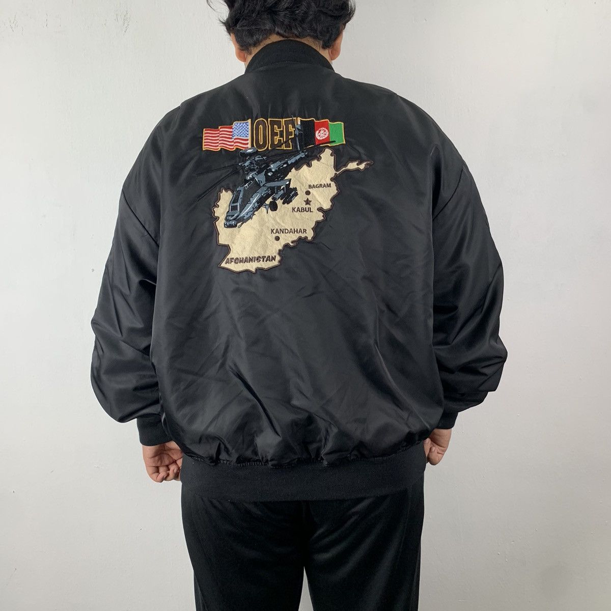 Other 💥RARE!! Reversible Flight Jacket Bomber With Patches Size US XL / EU 56 / 4 - 1 Thumbnail