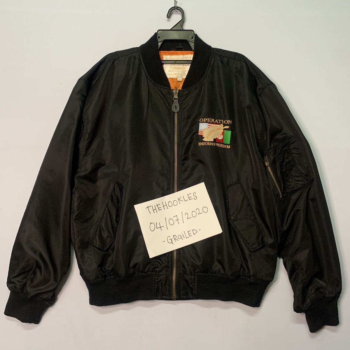 Other 💥RARE!! Reversible Flight Jacket Bomber With Patches Size US XL / EU 56 / 4 - 5 Thumbnail