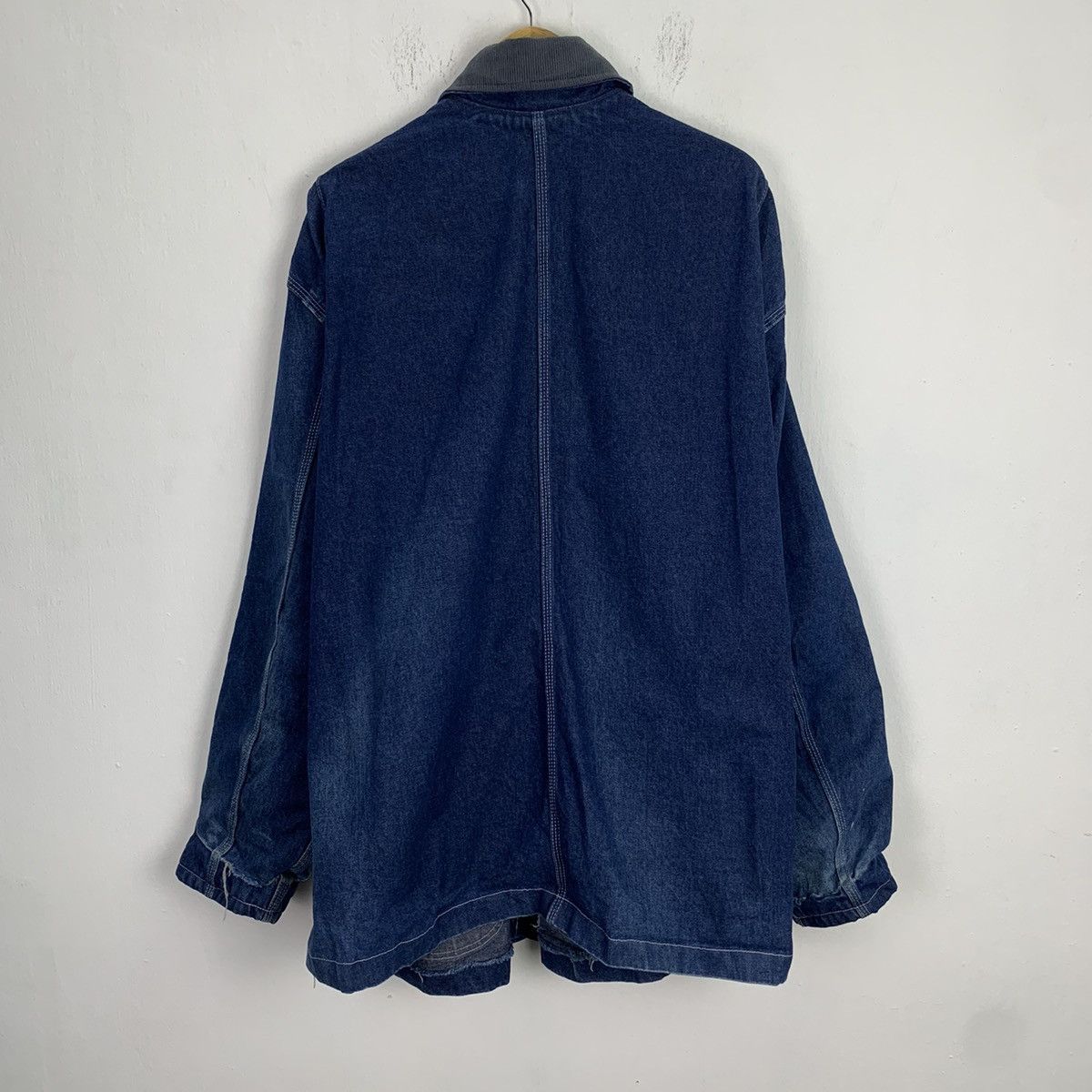 Dickies Vintage DICKIES Workwear Heavy Jacket Denim Chore Jacket Size US XXL / EU 58 / 5 - 3 Thumbnail