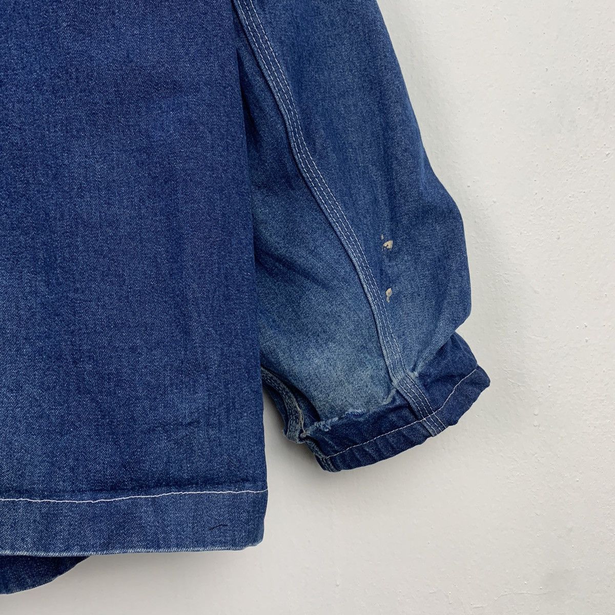 Dickies Vintage DICKIES Workwear Heavy Jacket Denim Chore Jacket Size US XXL / EU 58 / 5 - 4 Thumbnail