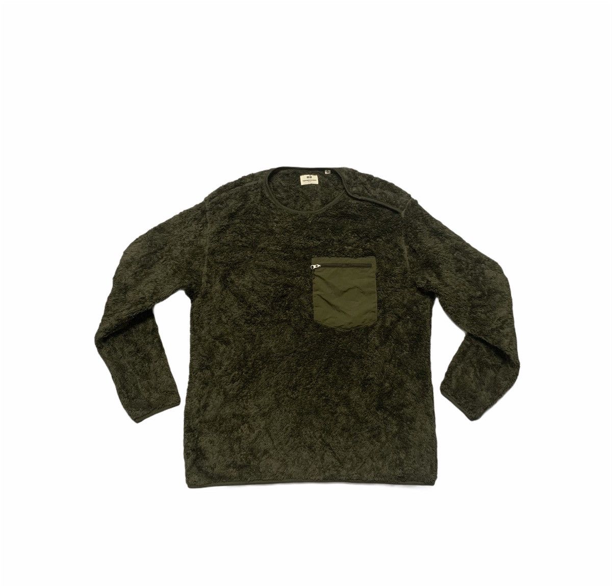 Engineered Garments × Uniqlo STEALS ‼️ Designers Sherpa Fleece Sweater Baggy Sweatshirts Size US XL / EU 56 / 4 - 1 Thumbnail