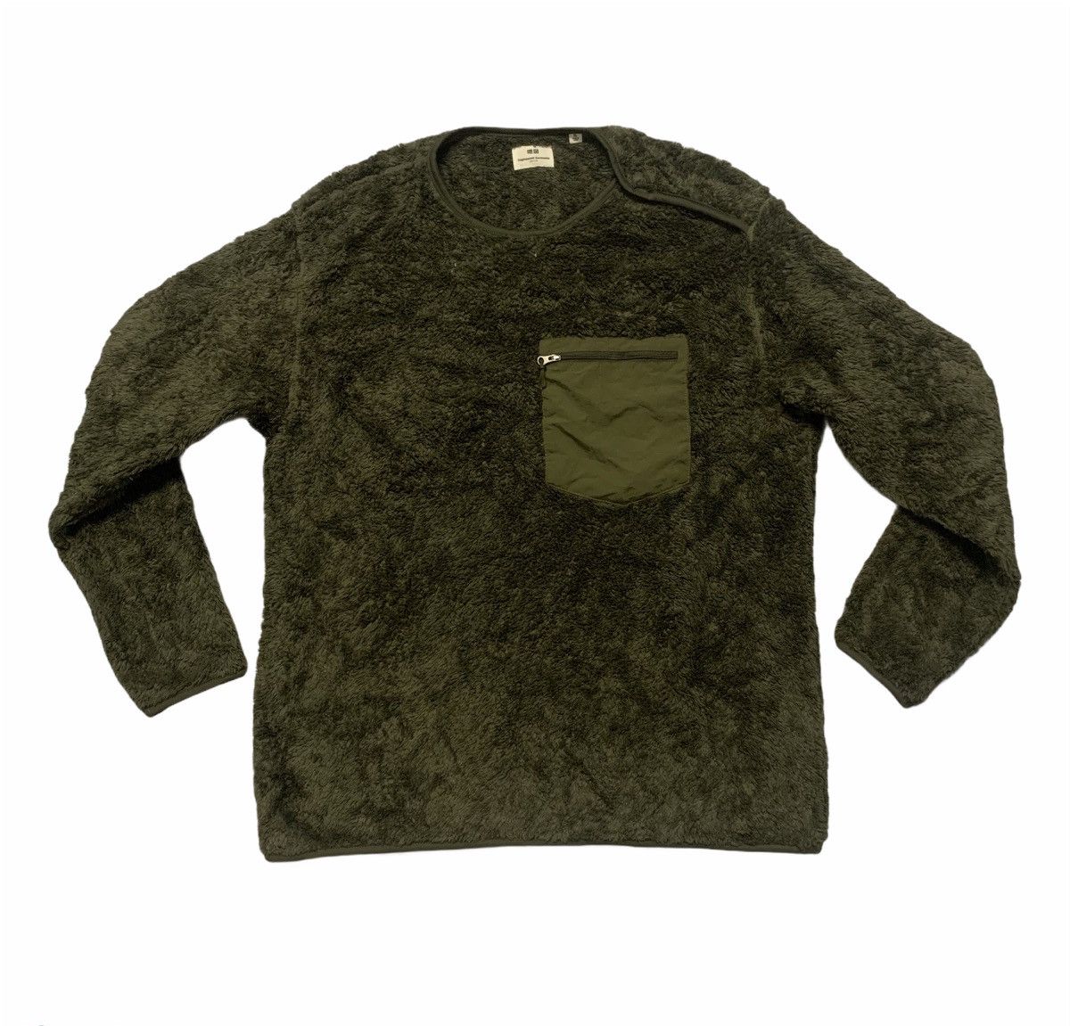 Engineered Garments × Uniqlo STEALS ‼️ Designers Sherpa Fleece Sweater Baggy Sweatshirts Size US XL / EU 56 / 4 - 2 Thumbnail